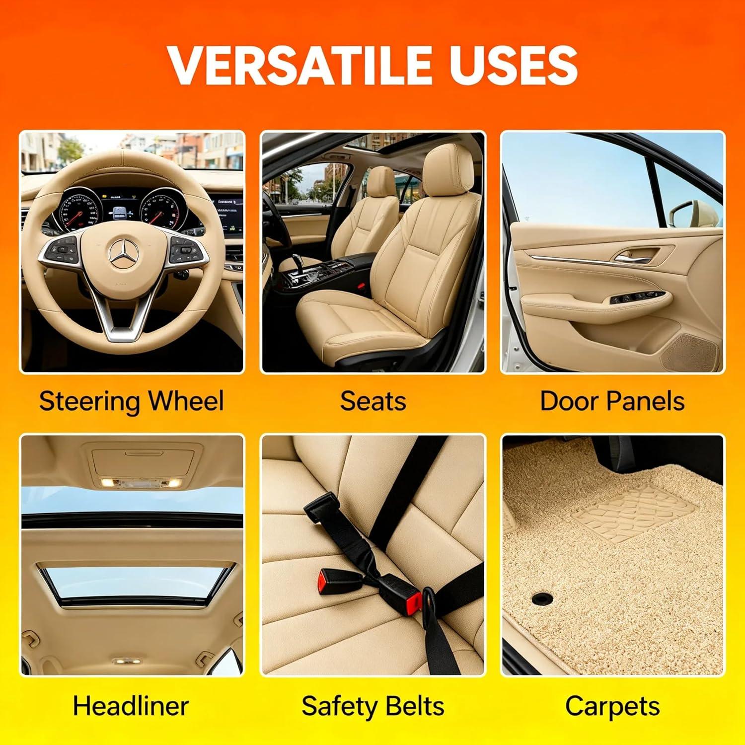 Limpiador de Espuma Multiusos Jocecury 600ml - Interior Coche y Más