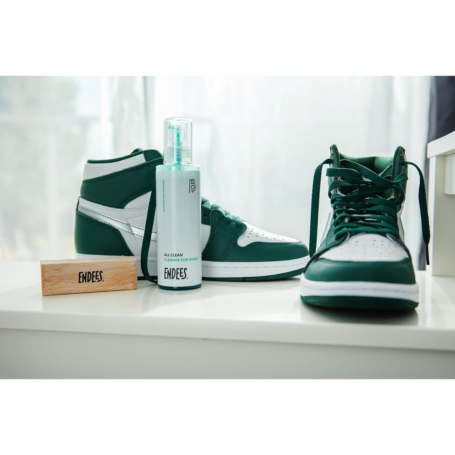 Limpiador de Zapatos Endees All Clean 200 ml - Espuma Ecológica