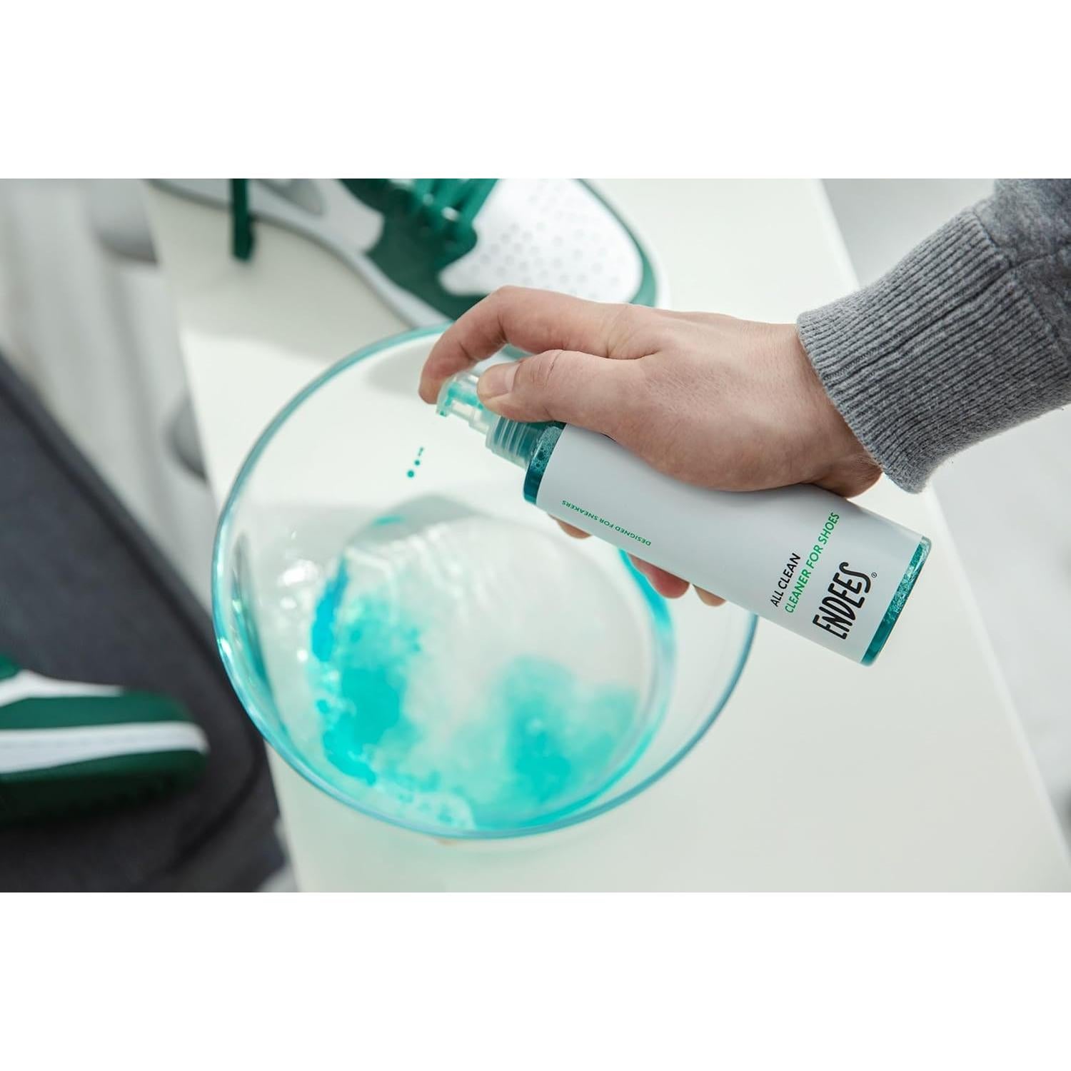 Limpiador de Zapatos Endees All Clean 200 ml - Espuma Ecológica