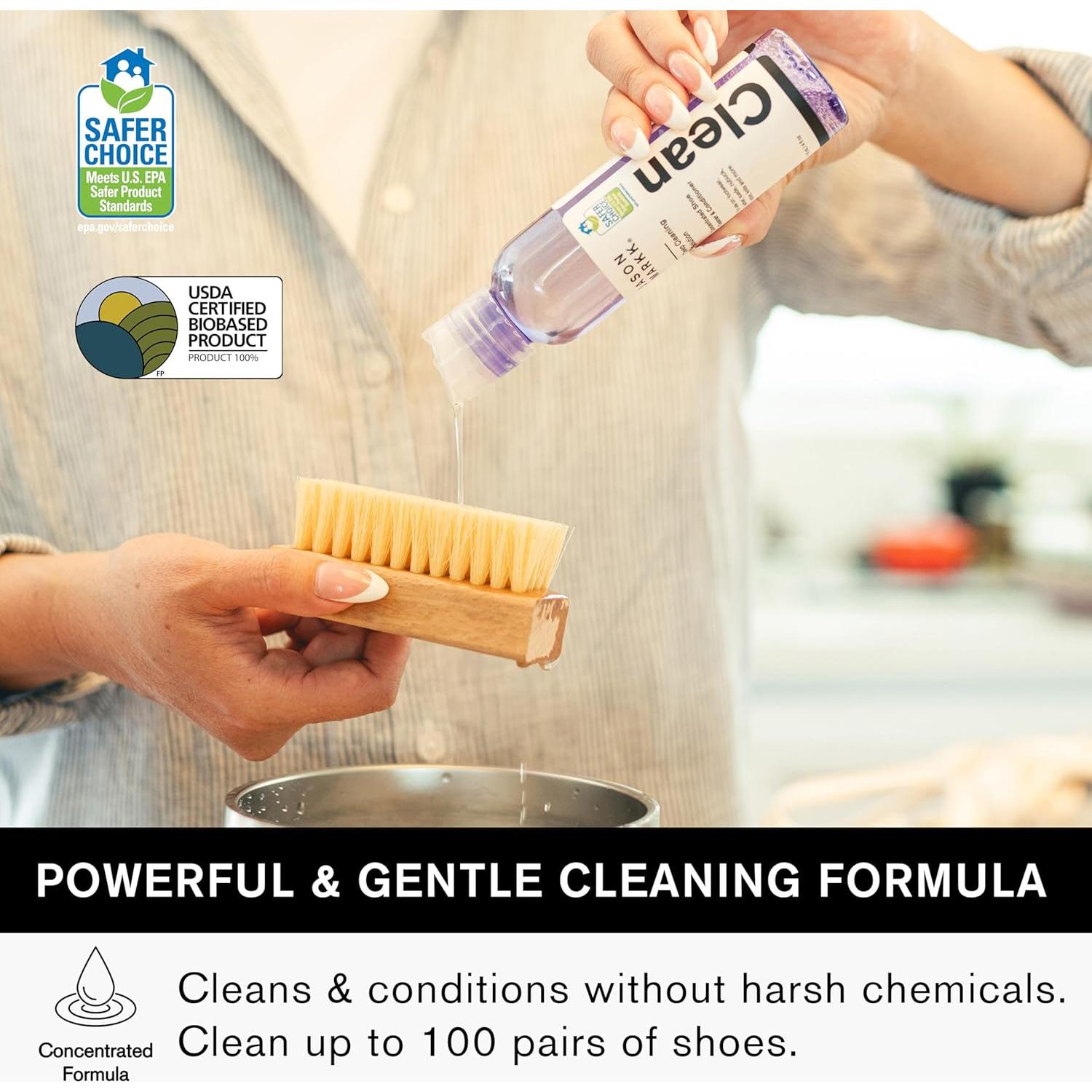 Kit de Limpieza de Zapatos Jason Markk con Repelente 3 Piezas