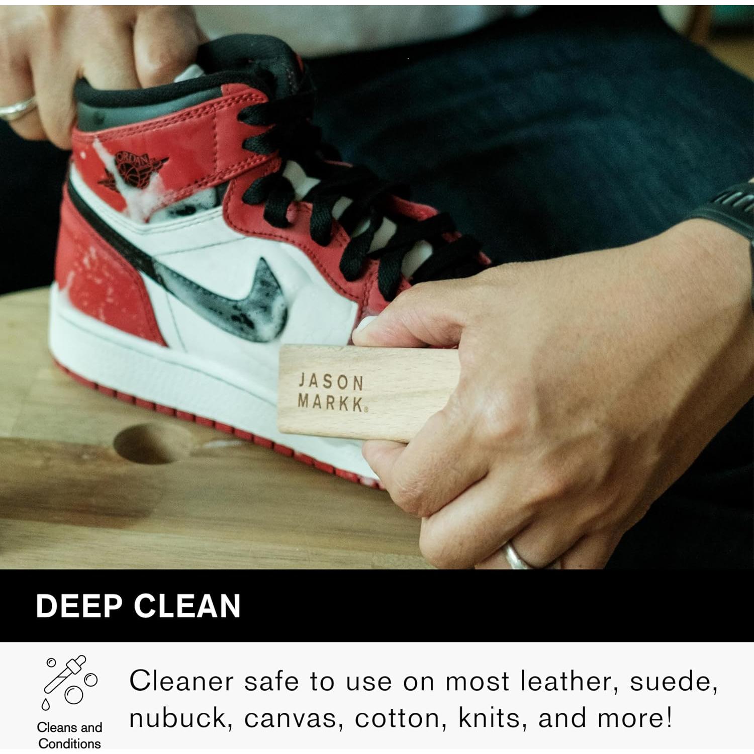 Kit de Limpieza de Zapatos Jason Markk con Repelente 3 Piezas