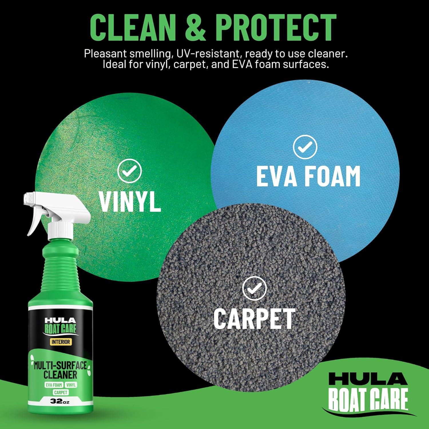 Limpiador en Spray Hula para Suelos de Barco 946 ml - Desengrasante y Protector