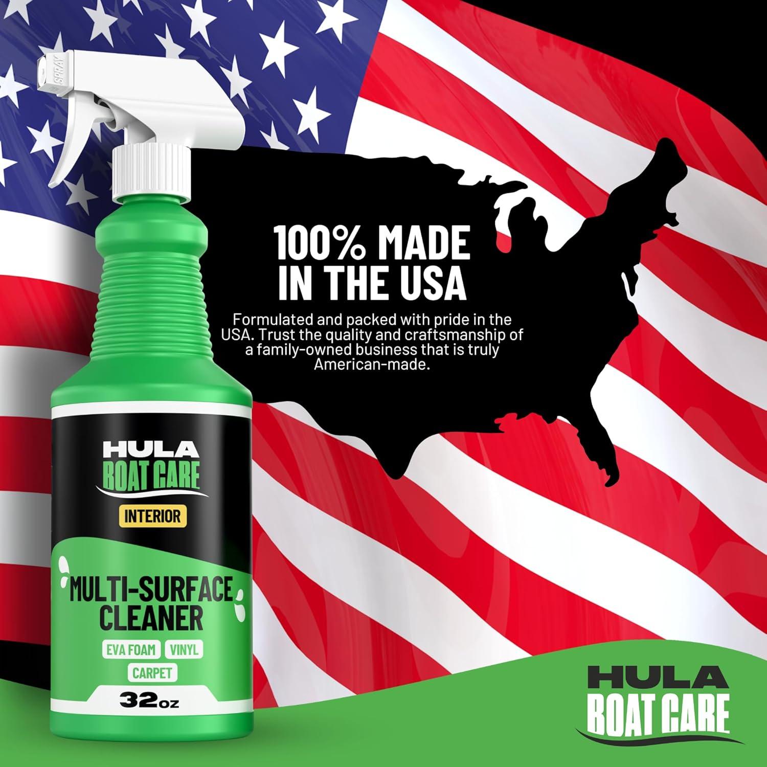 Limpiador en Spray Hula para Suelos de Barco 946 ml - Desengrasante y Protector