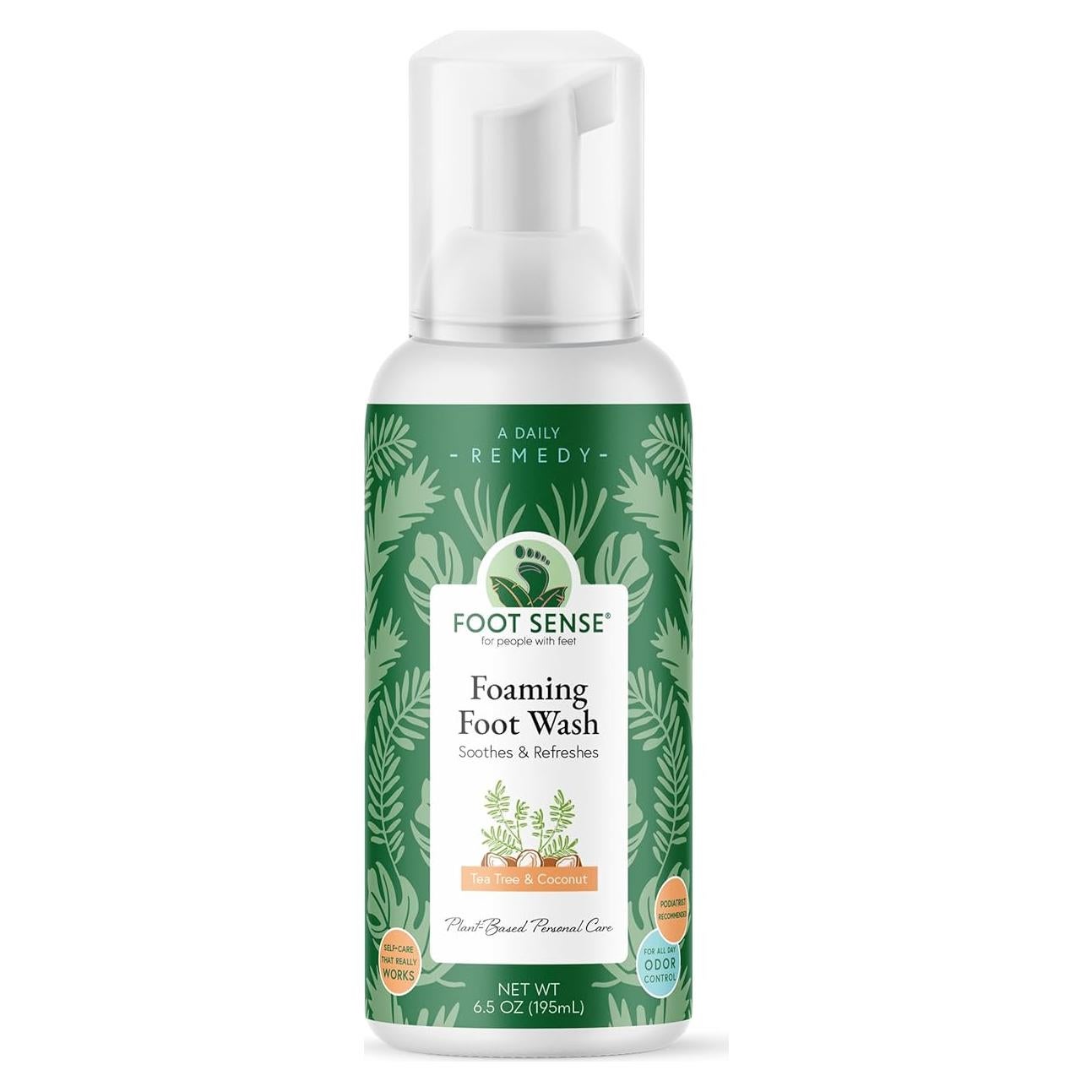 Jabón Espumoso Natural Foot Sense - 184g - Aceite de Árbol de Té