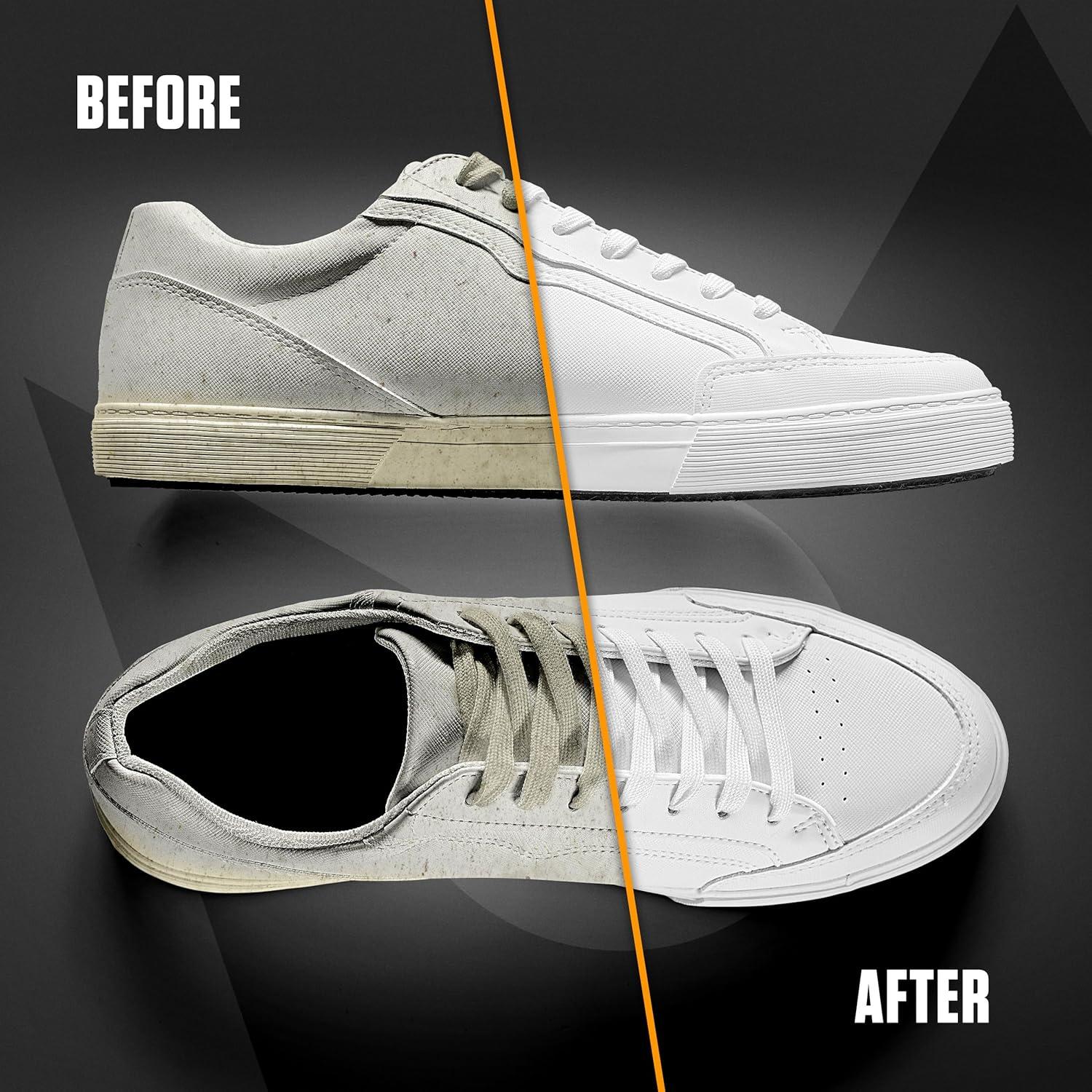 Kit Blanqueador de Zapatillas - Limpieza y Blanqueo Todo en Uno