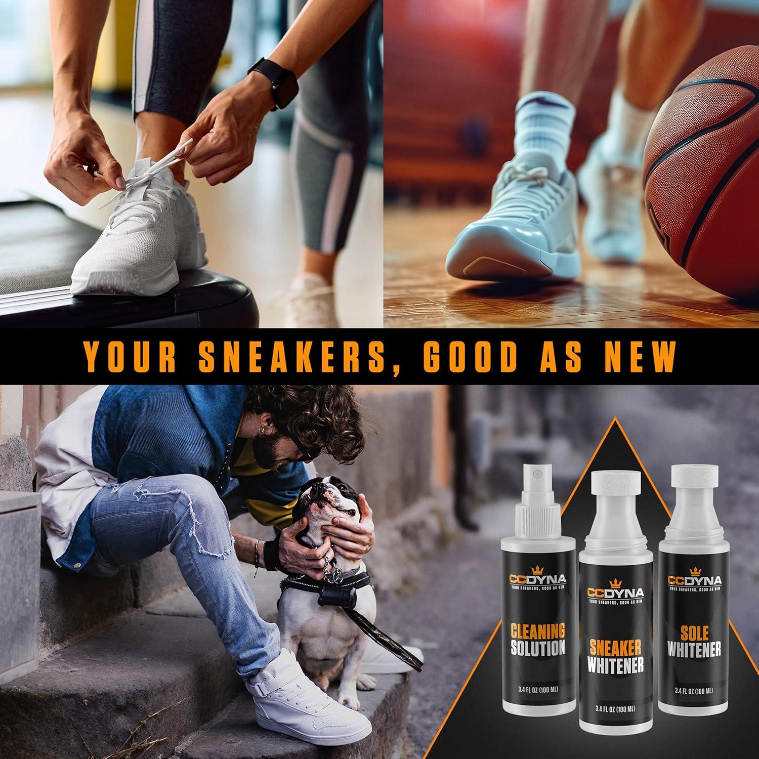 Kit Blanqueador de Zapatillas - Limpieza y Blanqueo Todo en Uno