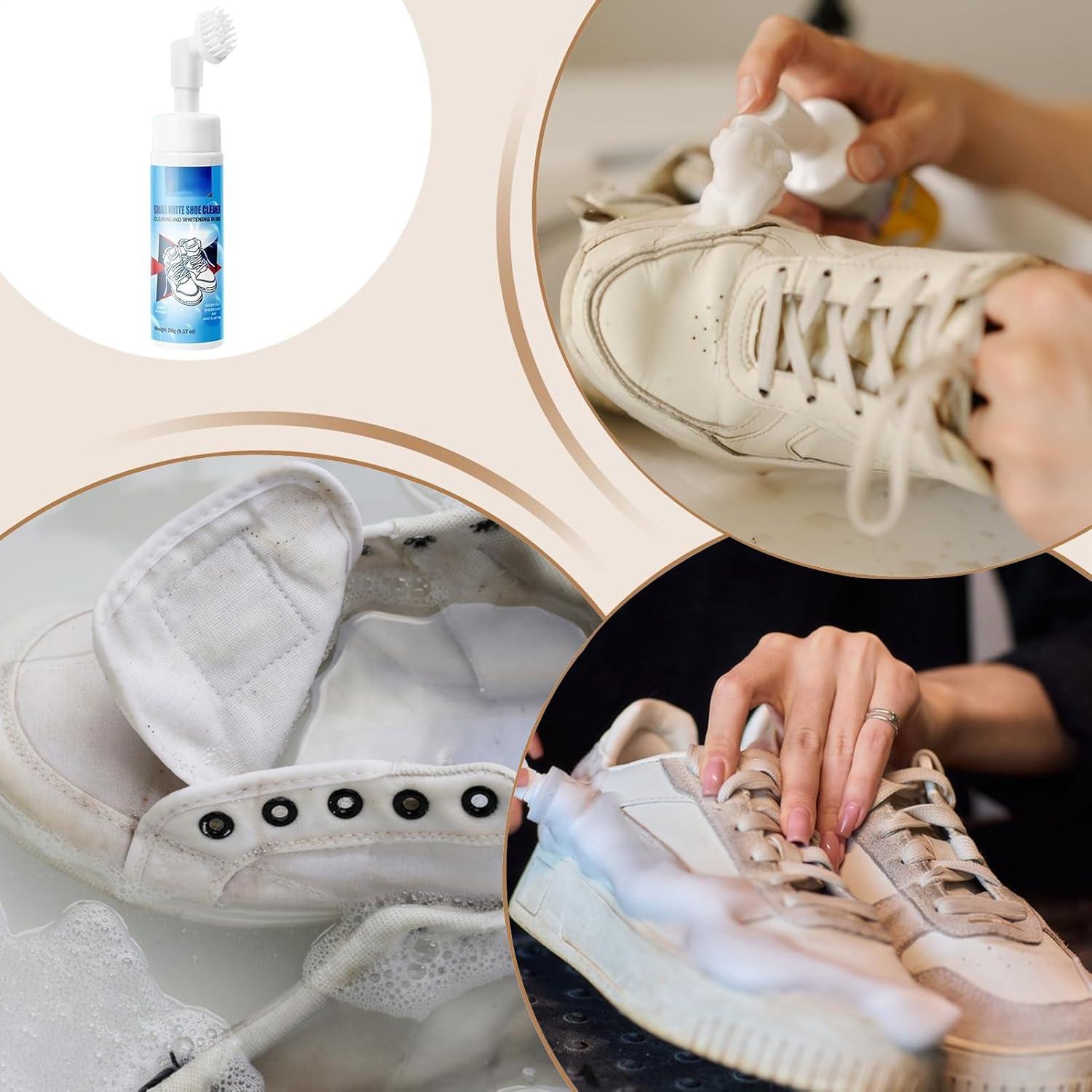 Kit de Limpieza de Zapatos Wouqinen 260g - Spray y Cepillo