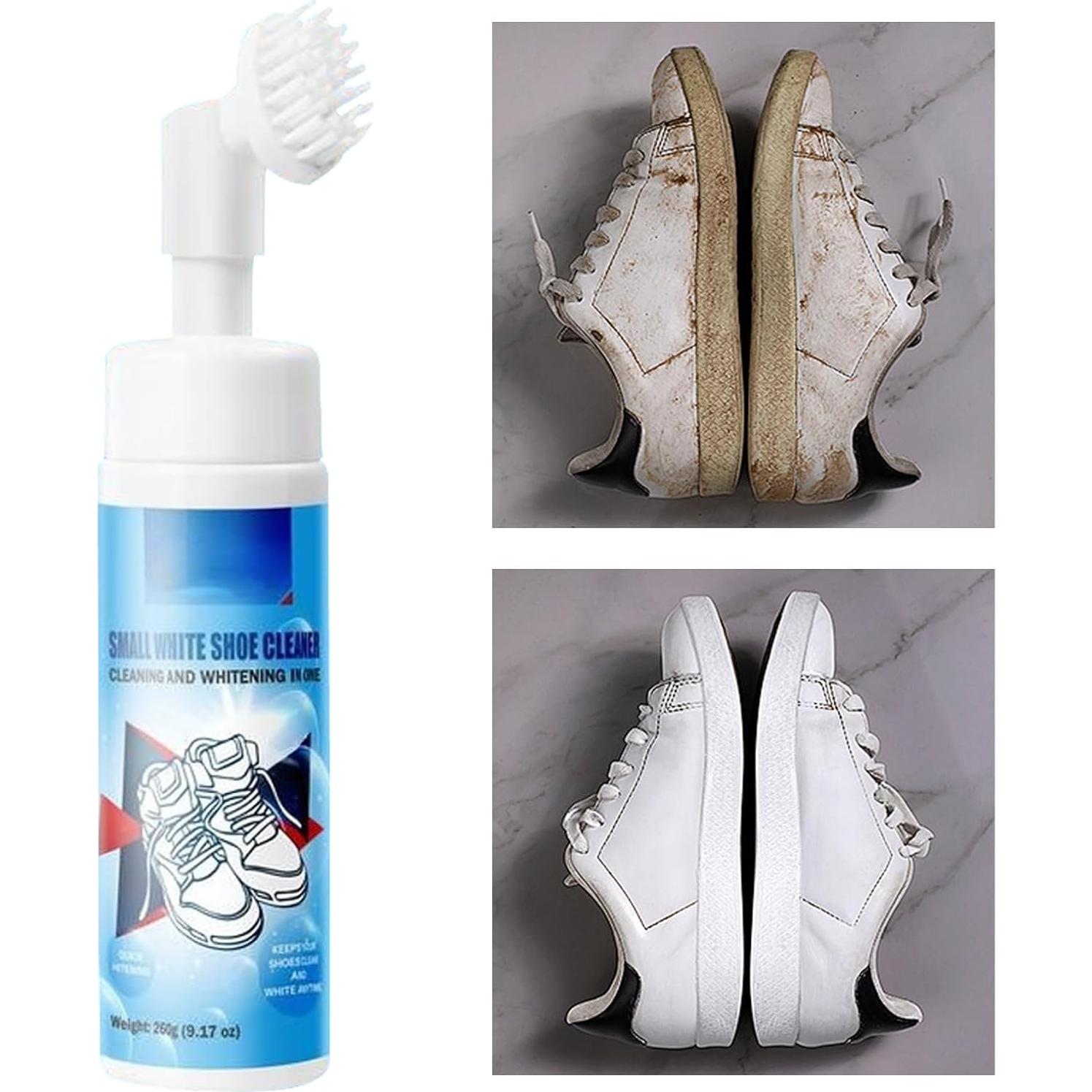 Kit de Limpieza de Zapatos Wouqinen 260g - Spray y Cepillo