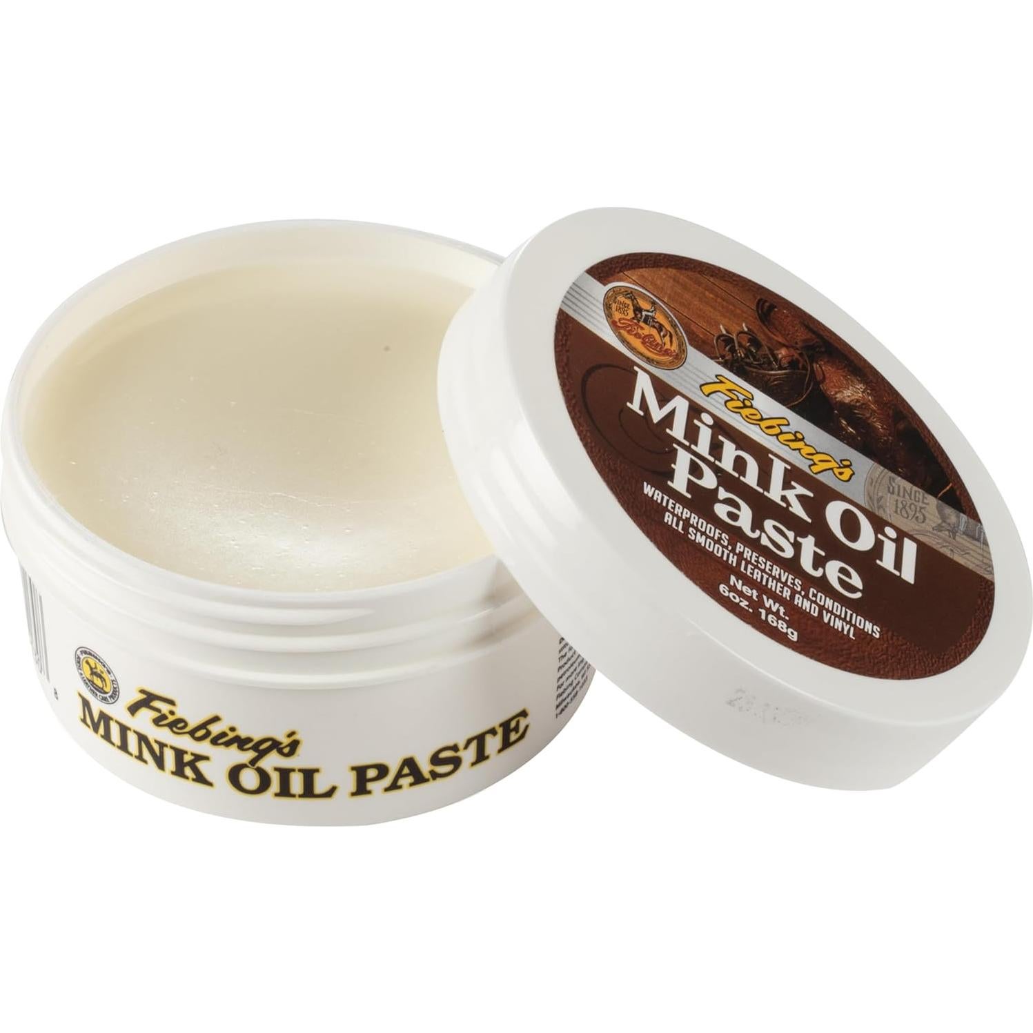 Aceite de visón Fiebing 170 g - Limpiador y acondicionador cuero