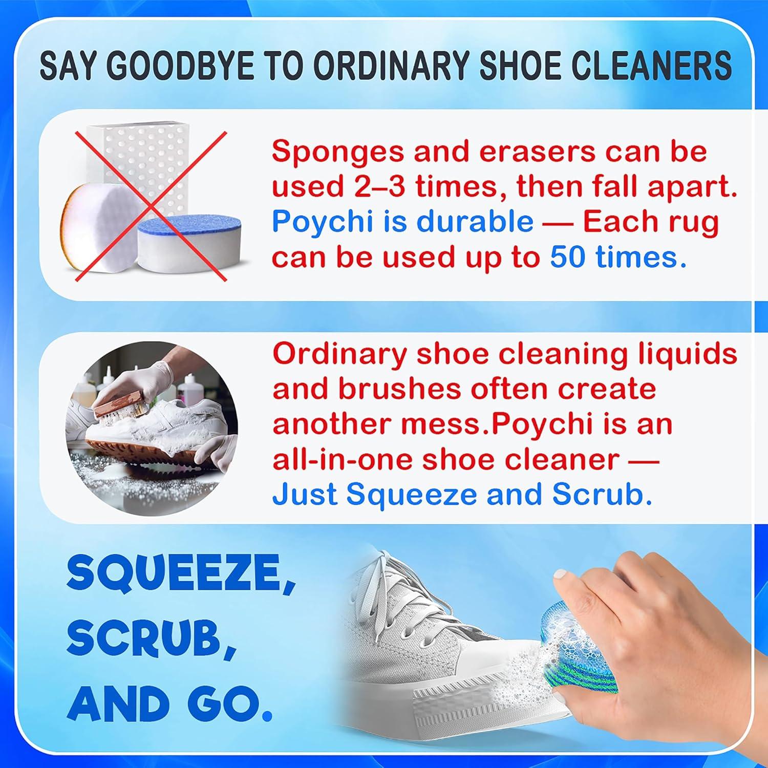 Kit Limpiador de Zapatos POYCHI - Paño Mágico Microfibra