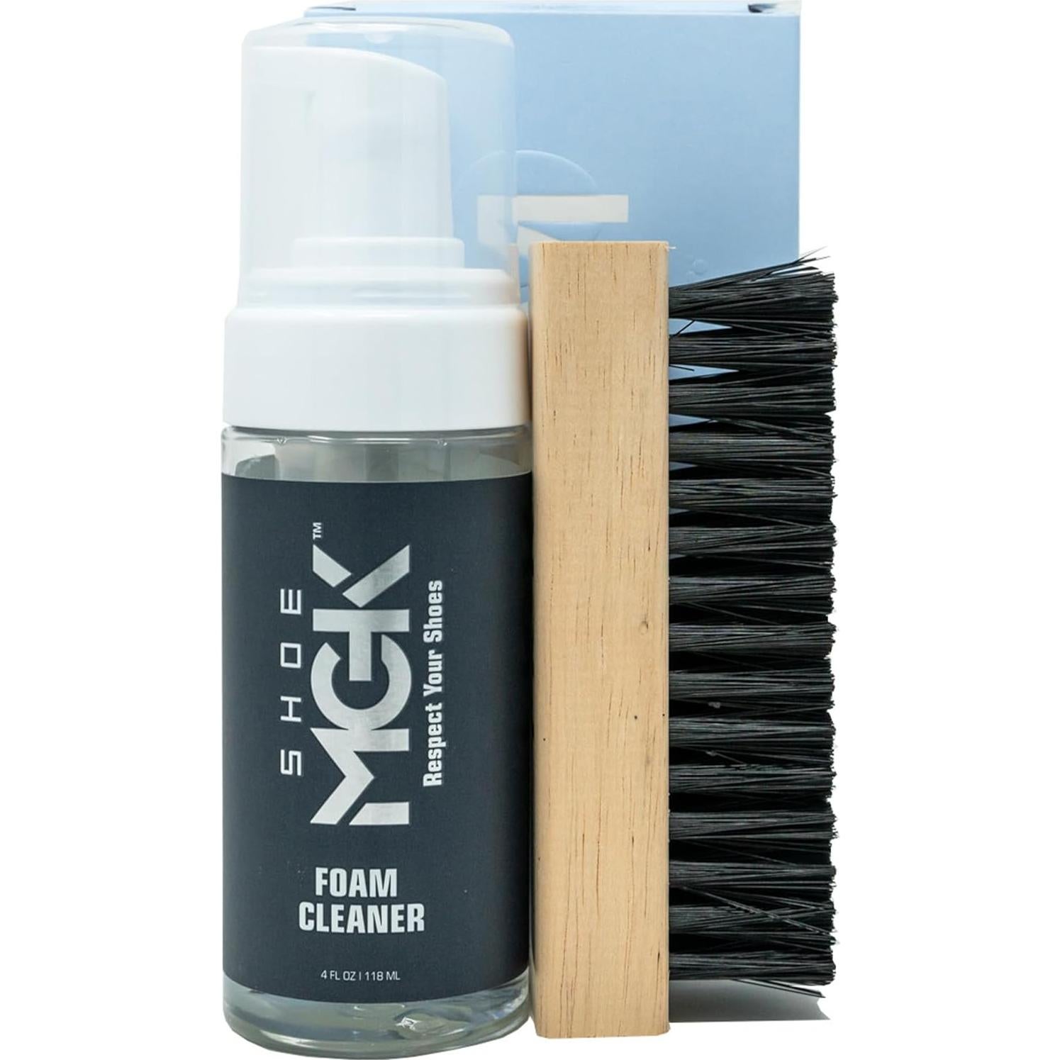 Limpiador de Zapatos MGK Espuma 113 g - Kit de Limpieza Efectivo