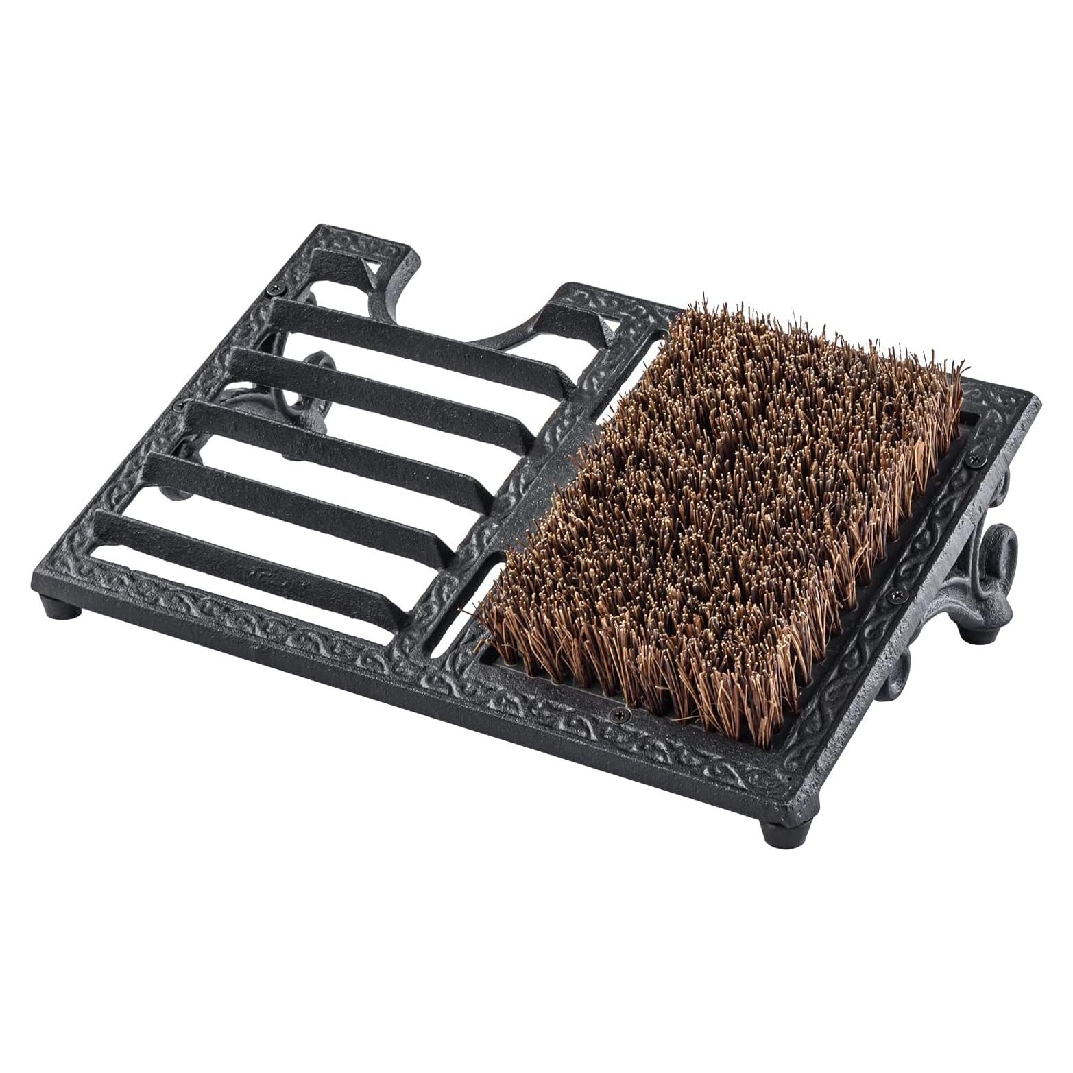 Raspador de Botas MyGift con Cepillo de Hierro Fundido