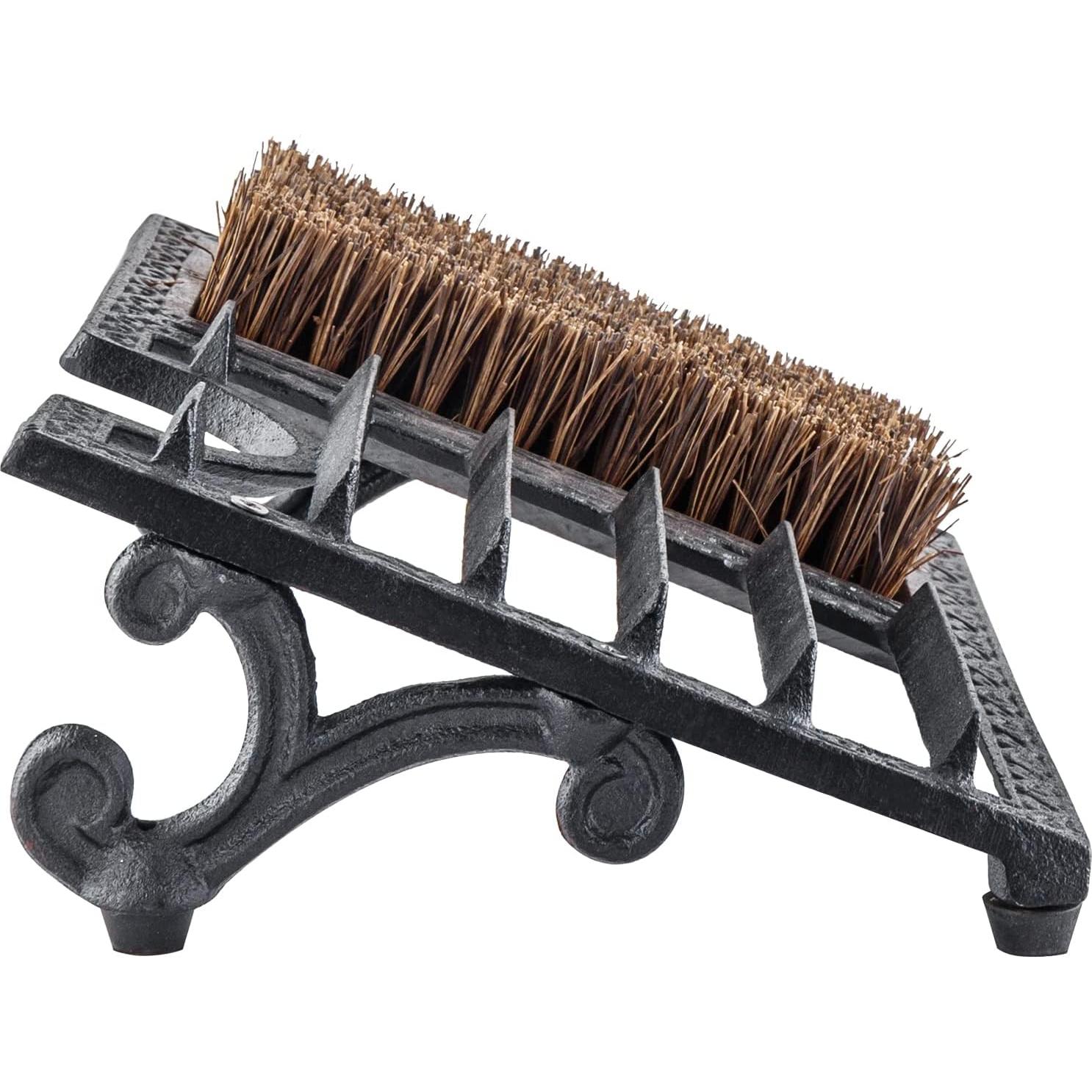 Raspador de Botas MyGift con Cepillo de Hierro Fundido