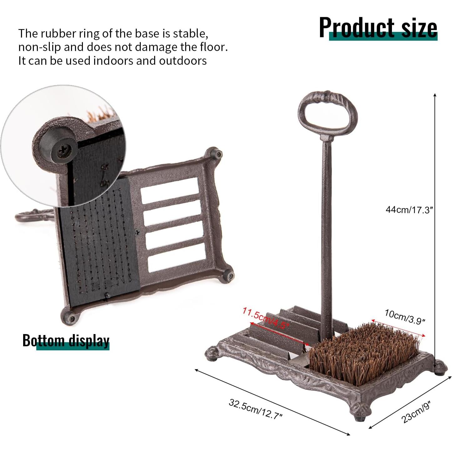 Cepillo de Zapatos de Hierro Fundido Sungmor 33x23x44 cm