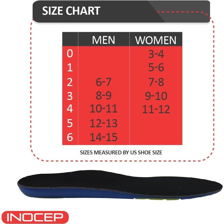 Plantillas Acolchadas Inocep para Botas de Trabajo - Confort y Soporte