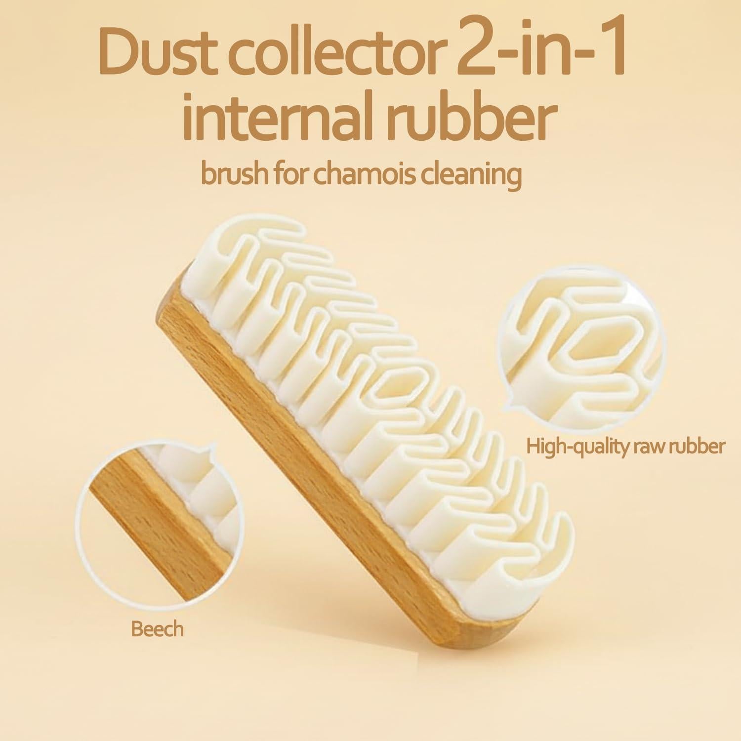 Juego de 2 Cepillos de Ante Repnalm para Limpiar Zapatos