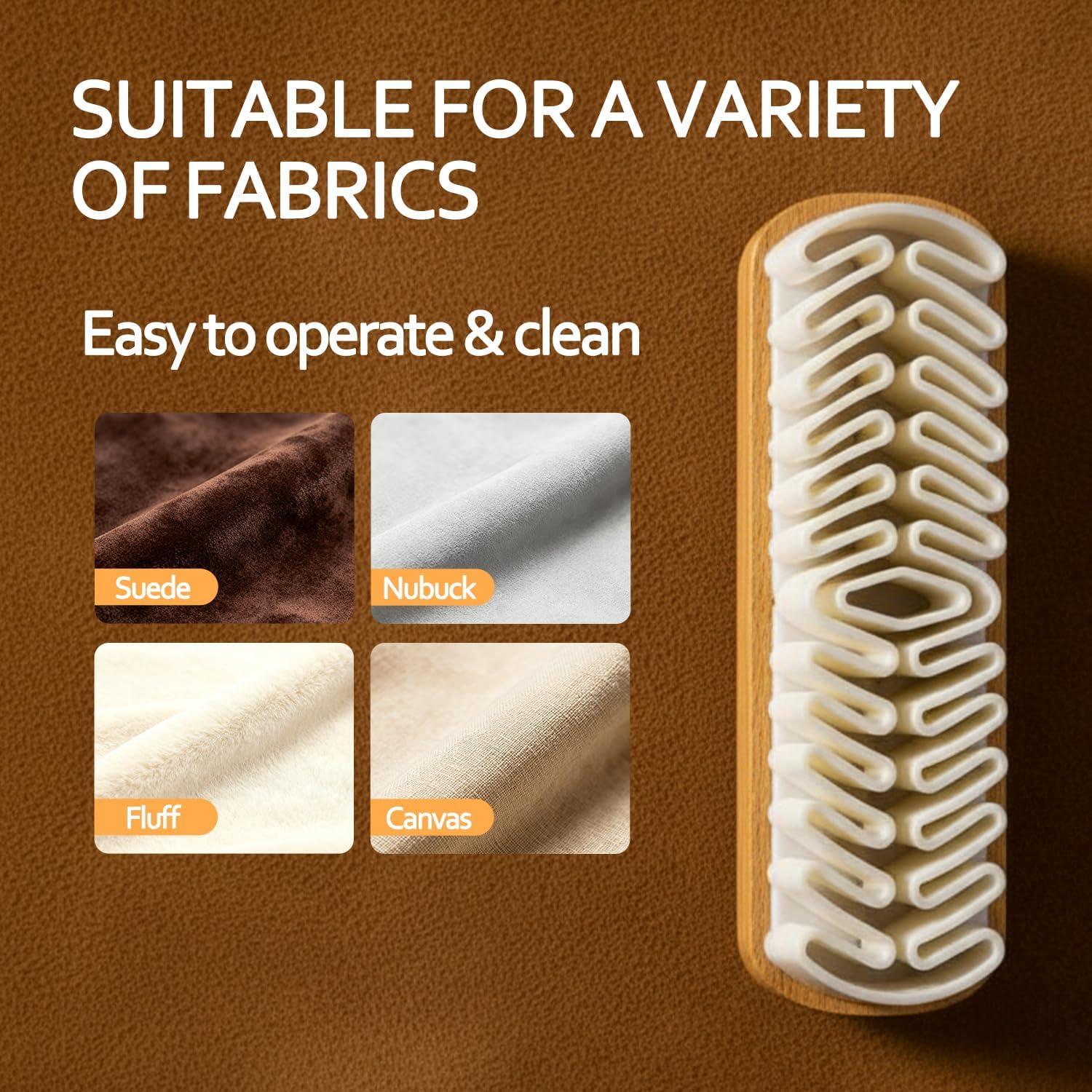 Juego de 2 Cepillos de Ante Repnalm para Limpiar Zapatos