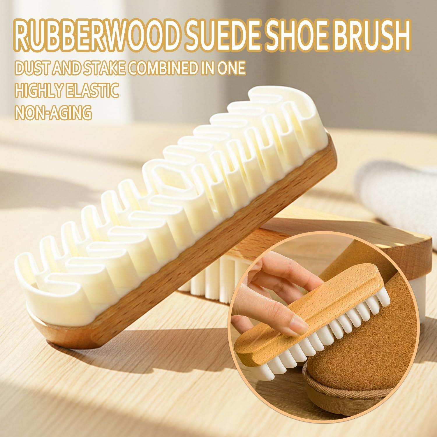 Juego de 2 Cepillos de Ante Repnalm para Limpiar Zapatos