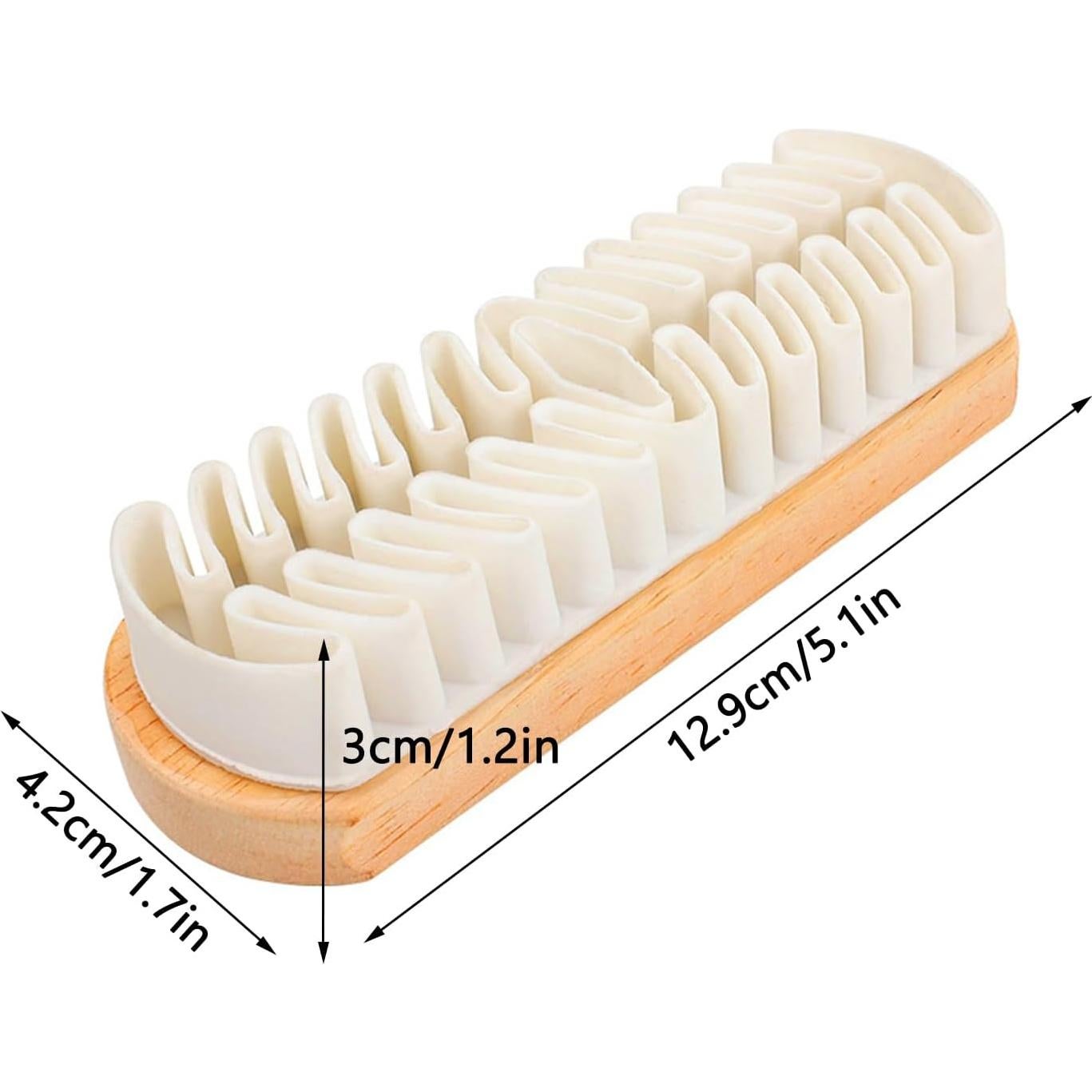 Juego de 2 Cepillos de Ante Repnalm para Limpiar Zapatos