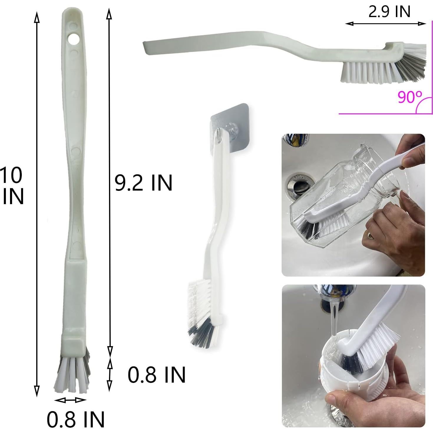 Juego de Cepillos de Limpieza AncBace - 4 Piezas Nylon
