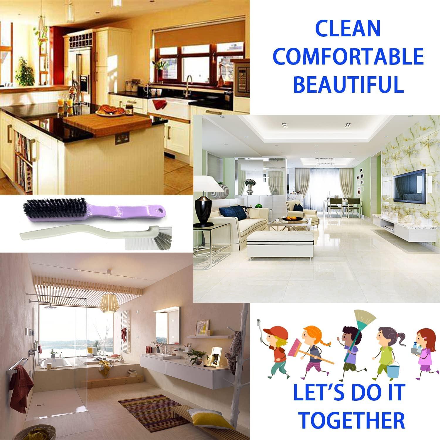 Juego de Cepillos de Limpieza AncBace - 4 Piezas Nylon