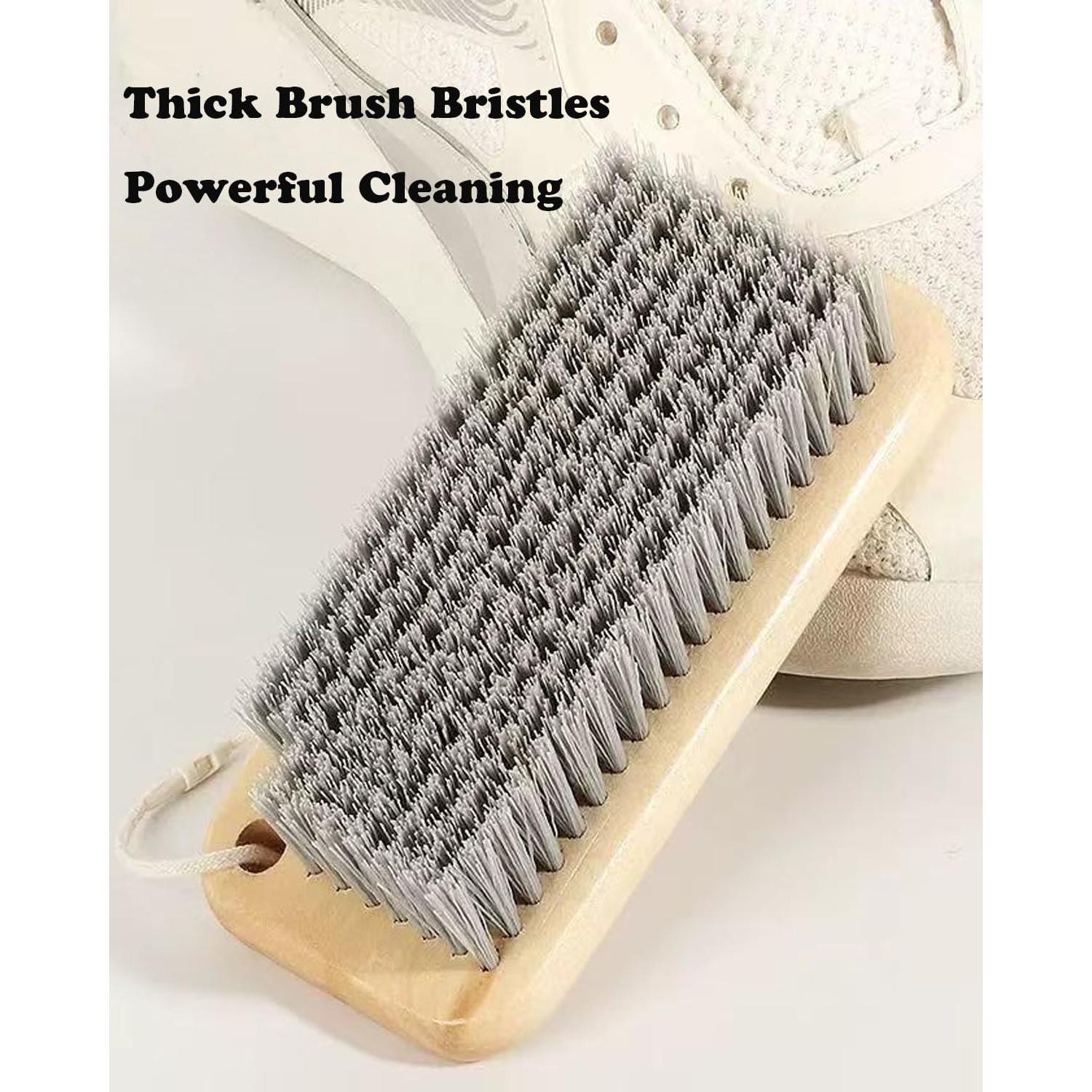 Juego de Cepillos de Limpieza Ganganmax - Mango Madera 2 Piezas