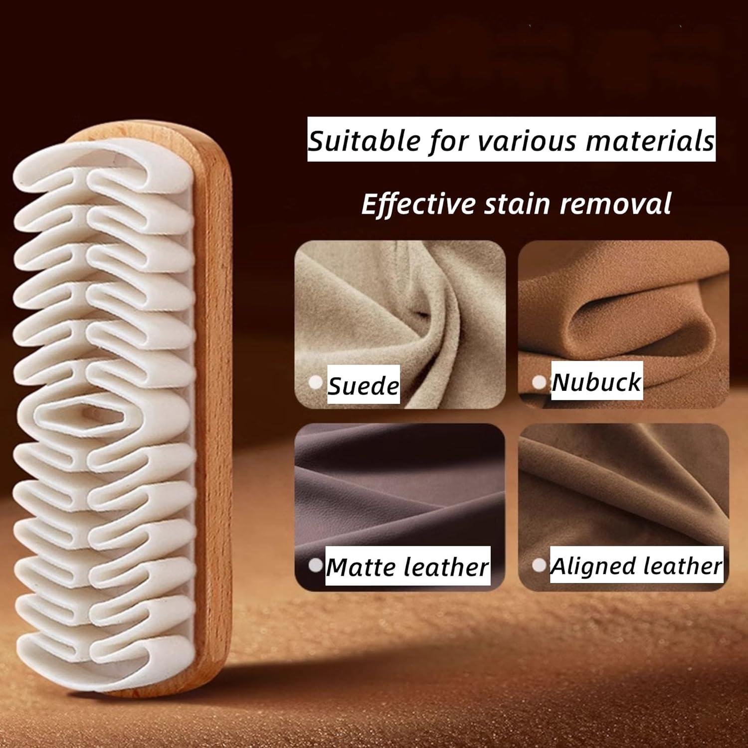 Kit de limpieza de gamuza Genérico 2PCS cepillo y borrador