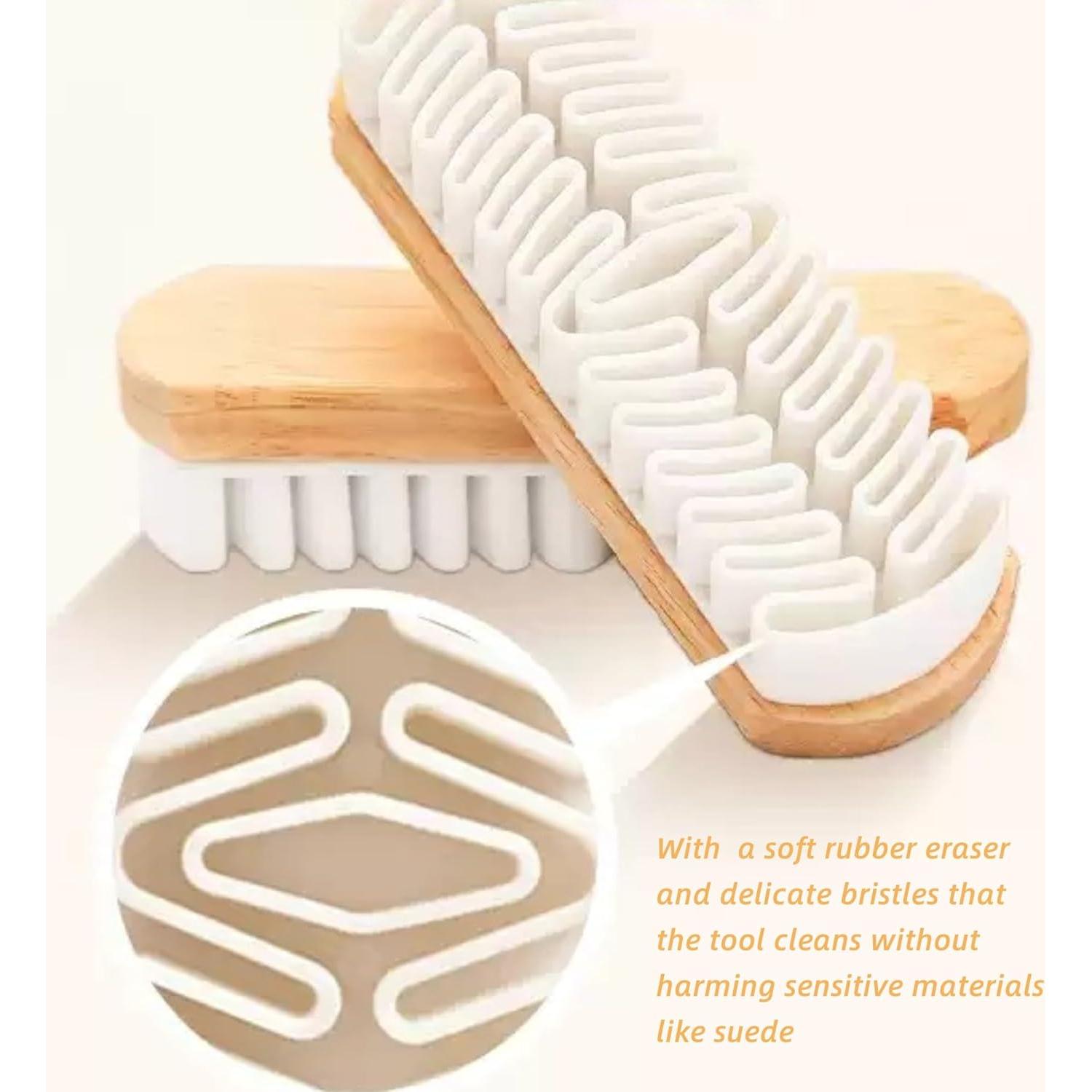 Kit de limpieza de gamuza Genérico 2PCS cepillo y borrador