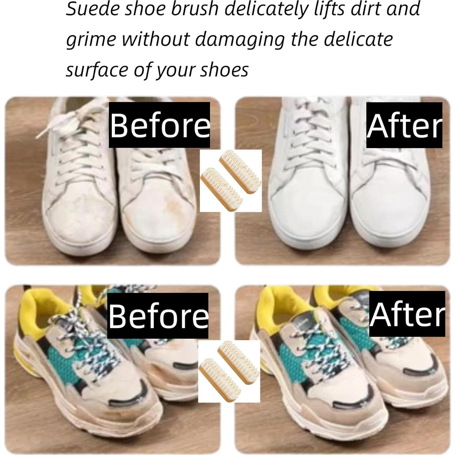 Kit de limpieza de gamuza Genérico 2PCS cepillo y borrador