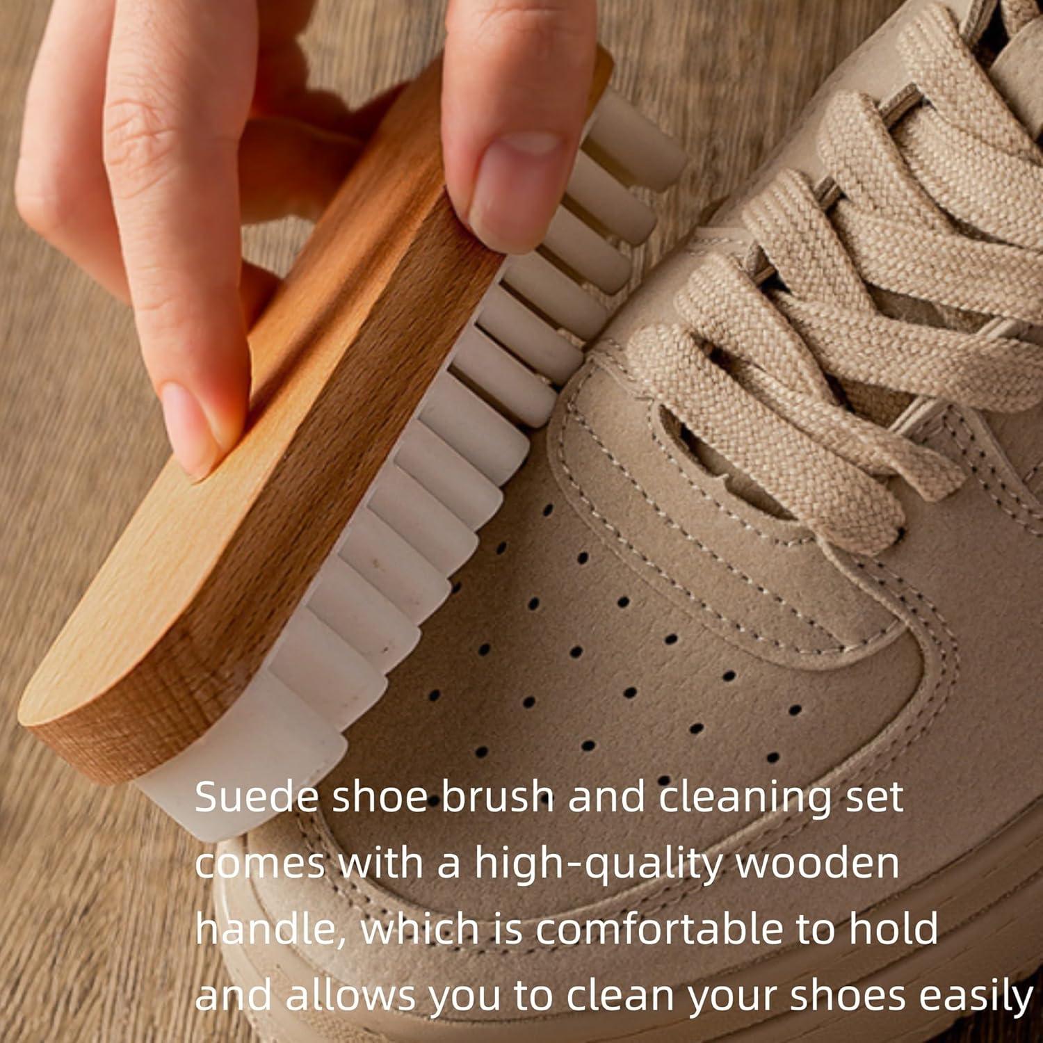 Kit de limpieza de gamuza Genérico 2PCS cepillo y borrador