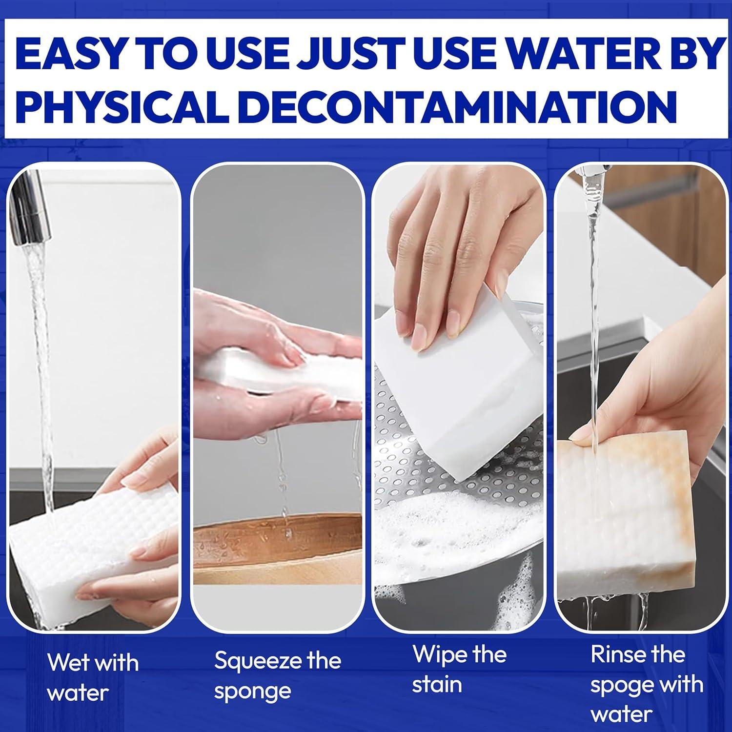 Paquete de 18 Esponjas Mágicas Amazonas Scrub - Limpieza Ecológica