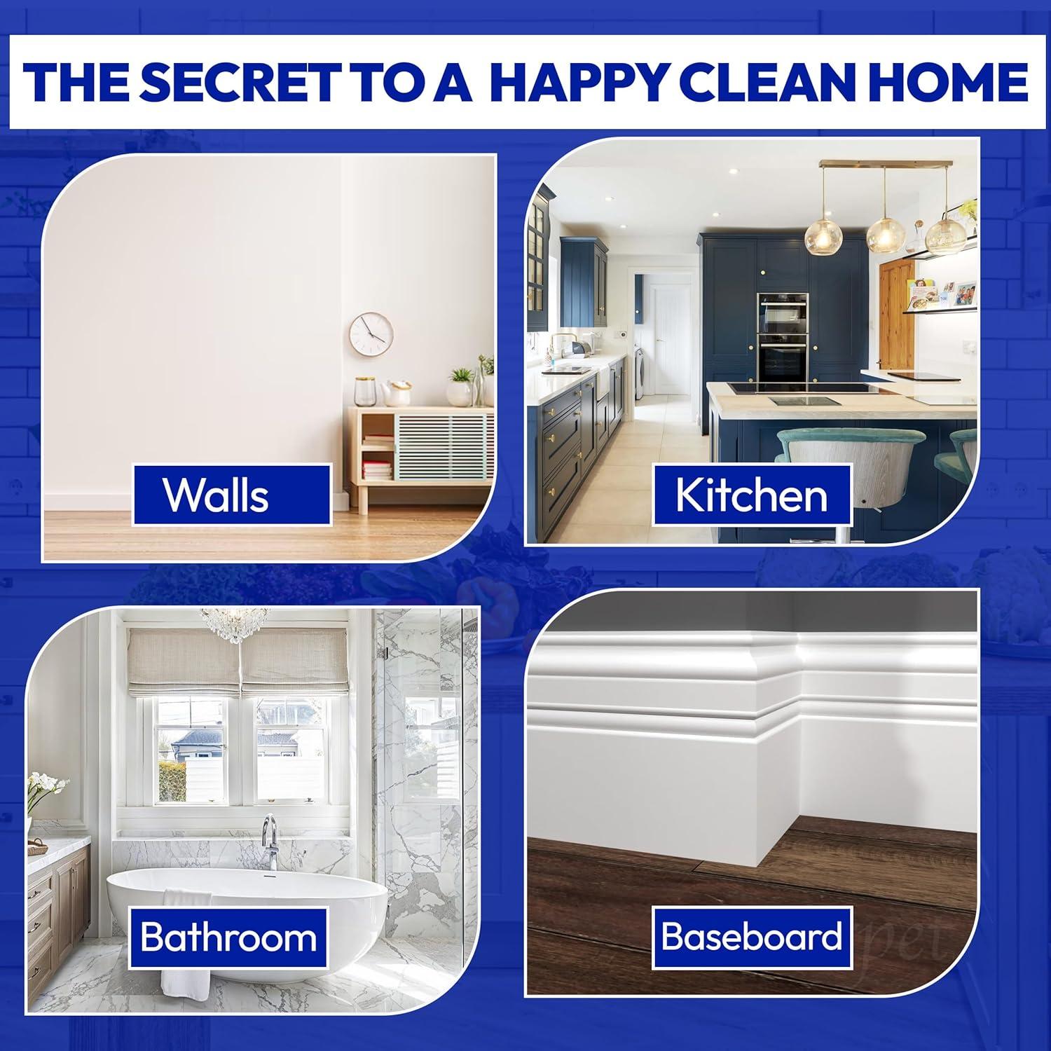 Paquete de 18 Esponjas Mágicas Amazonas Scrub - Limpieza Ecológica