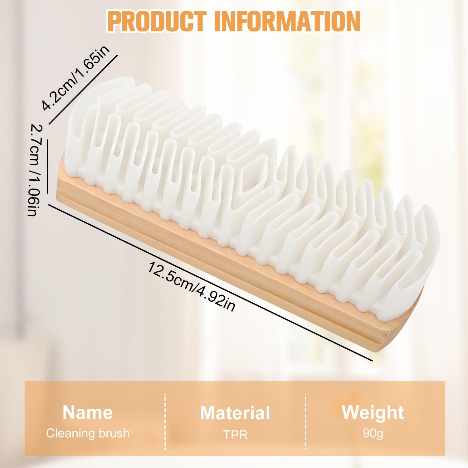 Cepillo y Borrador de Ante Genérico 2 Piezas para Zapatos