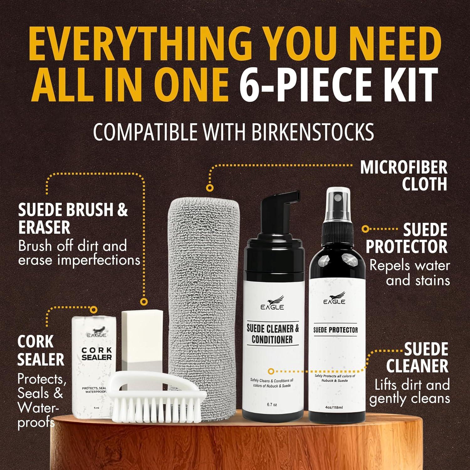 Kit de Cuidado para Sandalias Birkenstock - 6 Piezas