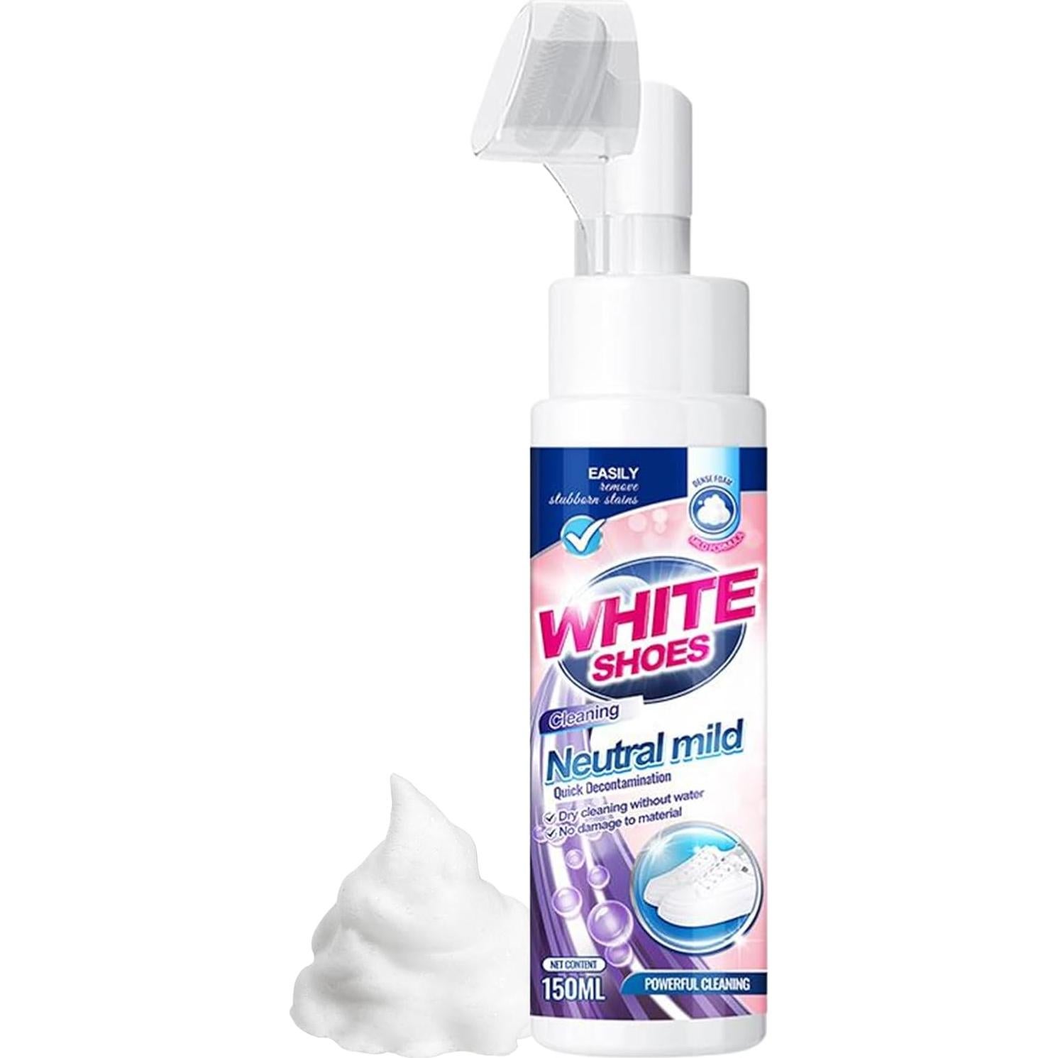 Limpiador de Zapatillas Genérico 150ml Espuma Multi-Material