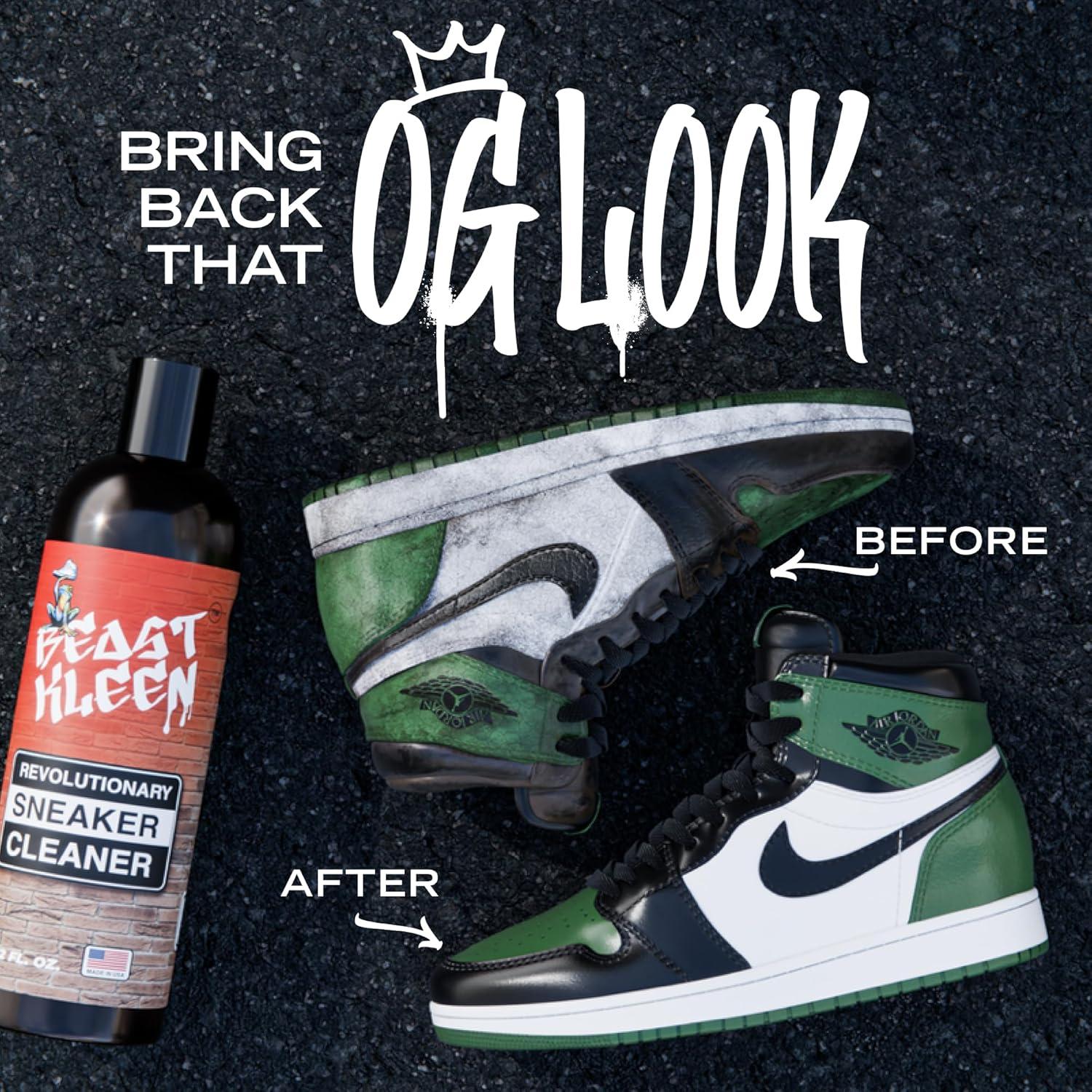 Limpiador de Zapatillas Beast Kleen 340 g - Sin Residuo, Rápido y Eficaz