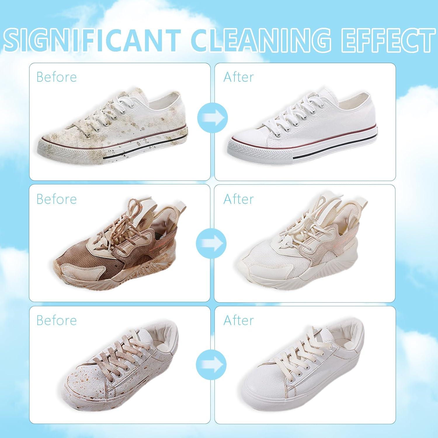 Kit Limpiador de Zapatos Universal 200ml - Incluye Cepillo y Esponja