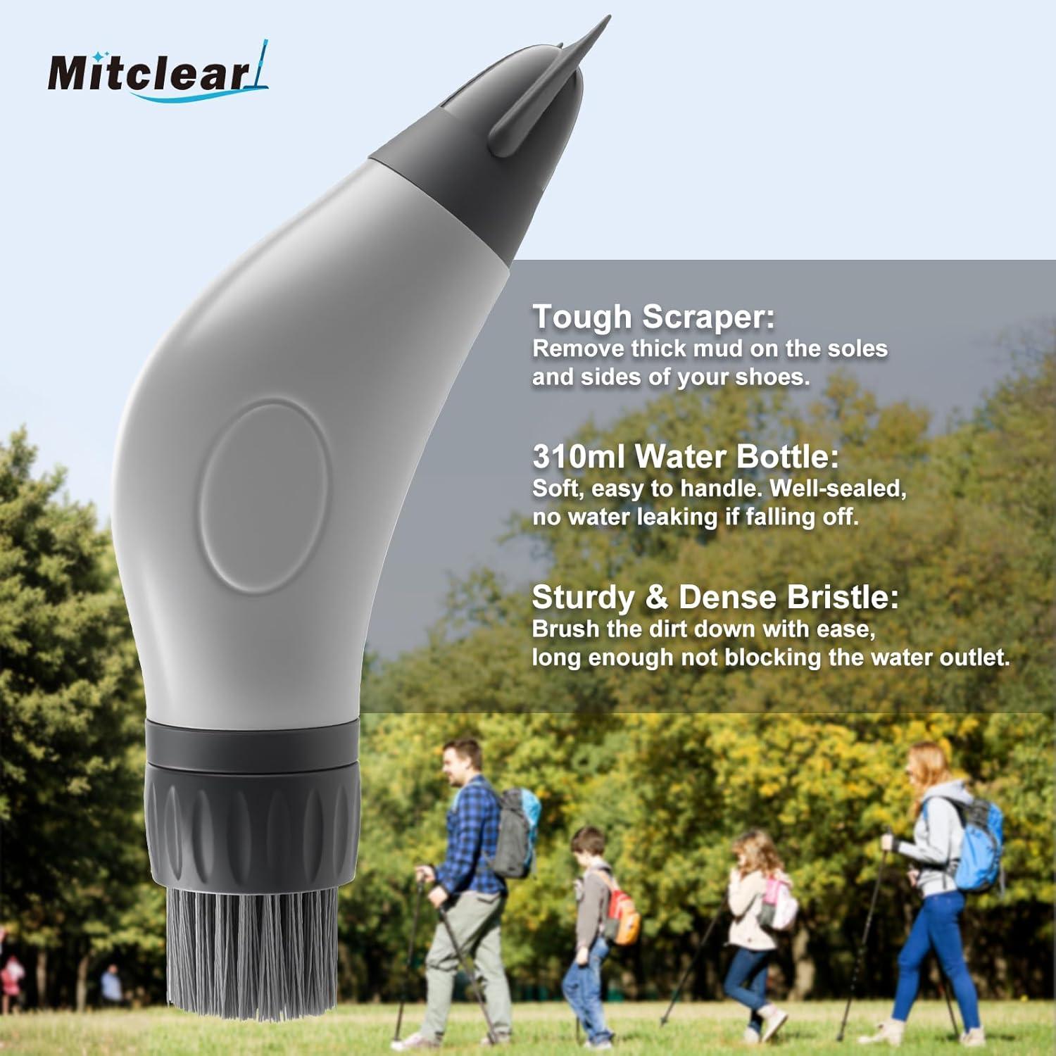Kit de Limpieza de Botas Mitclear - Cepillo y Raspador