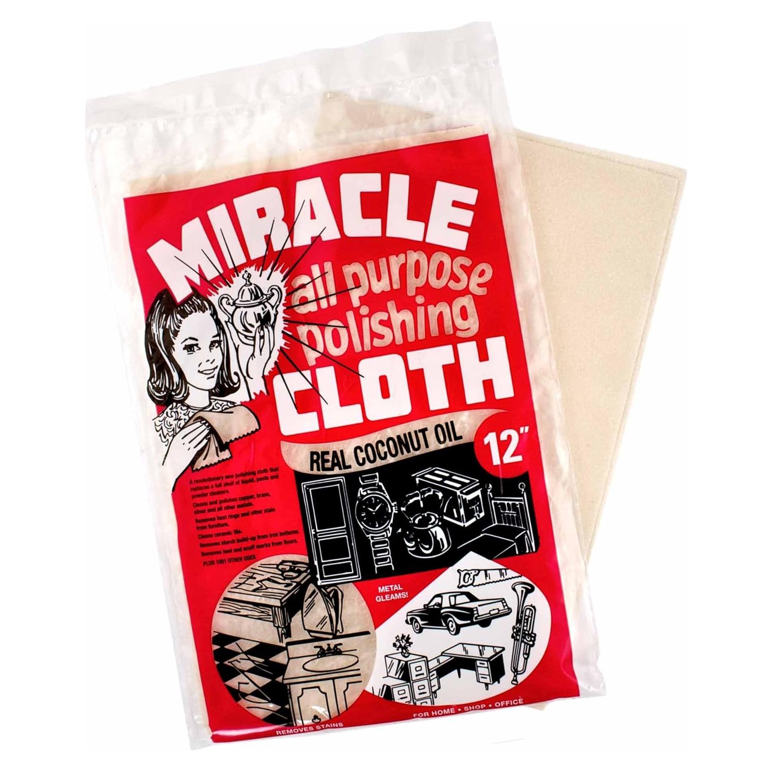 Paño de Pulido Multiusos Miracle 30.5x22.9 cm - Limpieza Eficaz