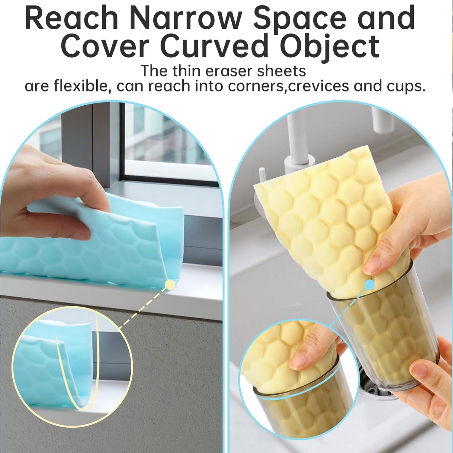 Paquete de 20 Hojas de Borrador Mágico Derloyo 17.94x17.94 cm