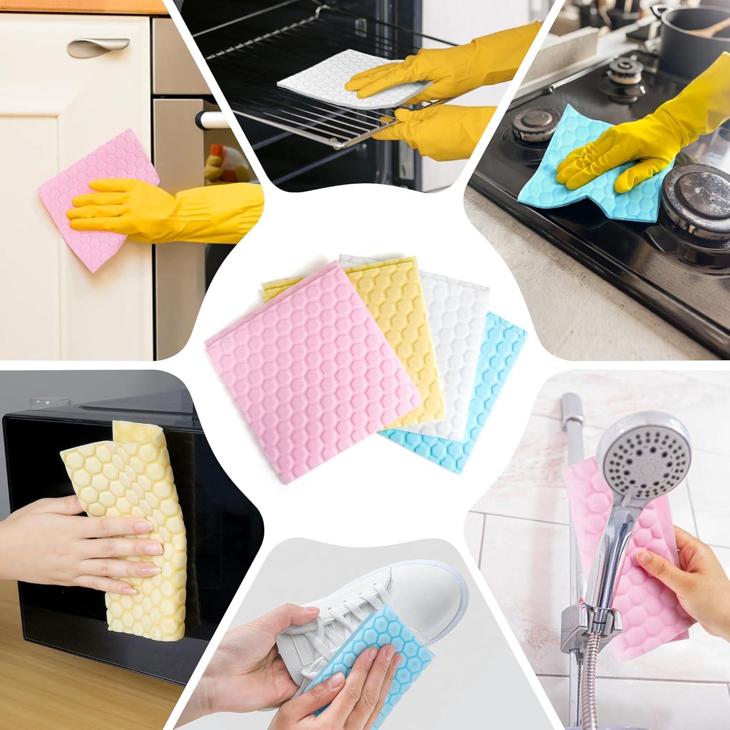 Paquete de 20 Hojas de Borrador Mágico Derloyo 17.94x17.94 cm