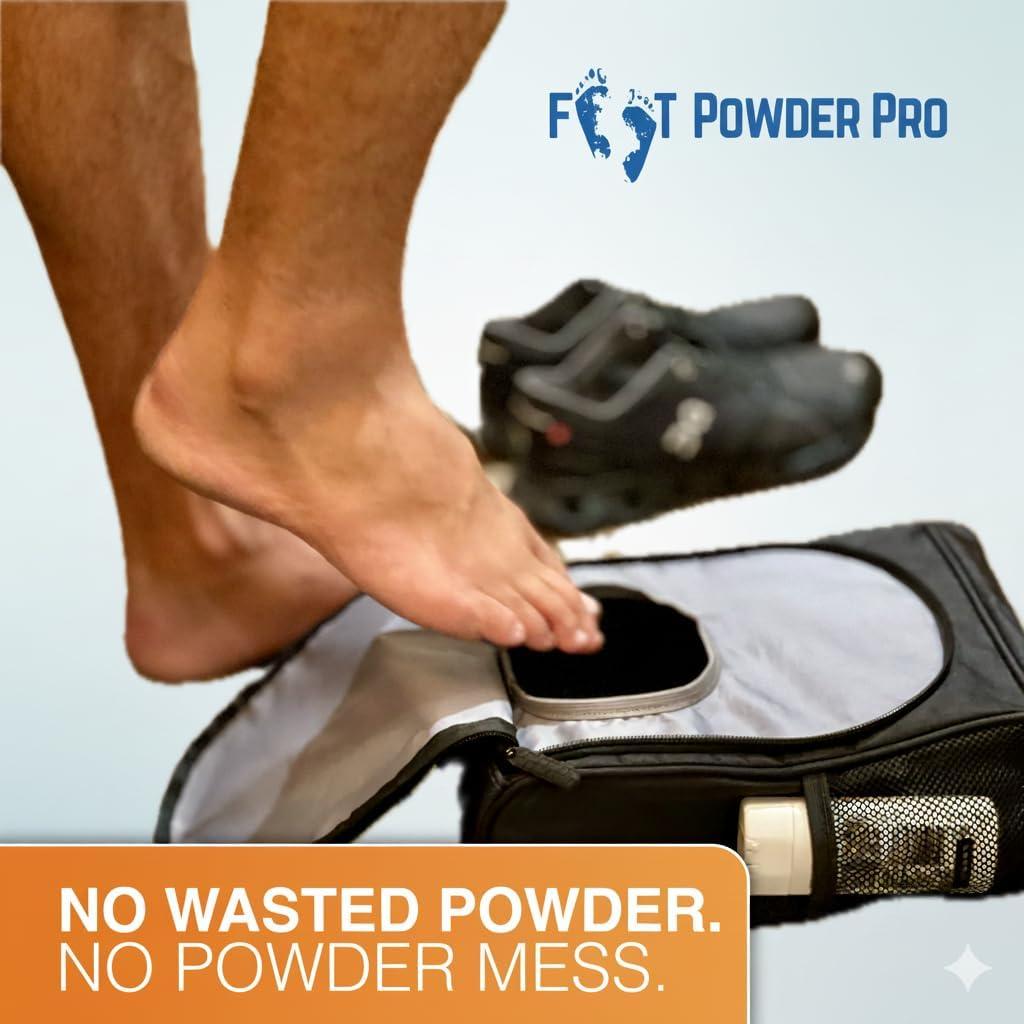 Estuche Aplicador de Polvo para Pies Foot Powder Pro - Sin Desorden