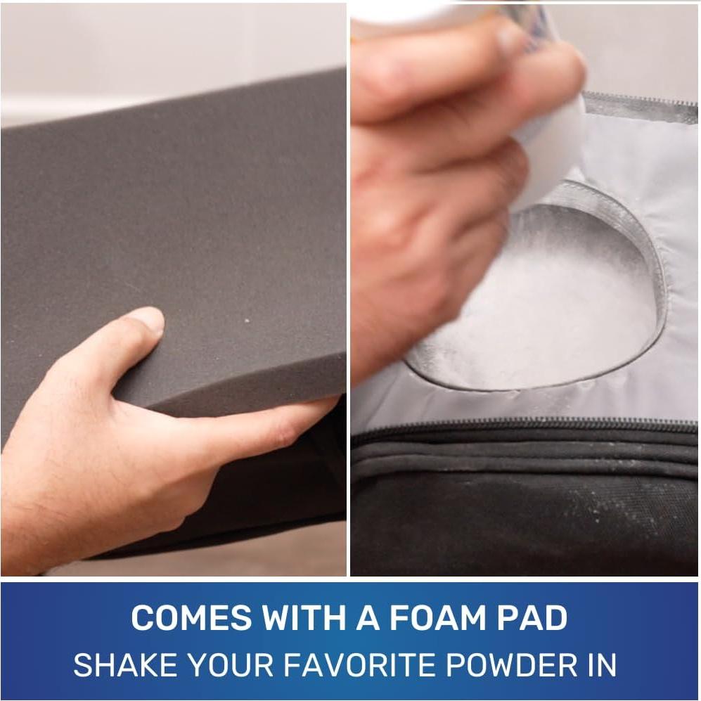 Estuche Aplicador de Polvo para Pies Foot Powder Pro - Sin Desorden