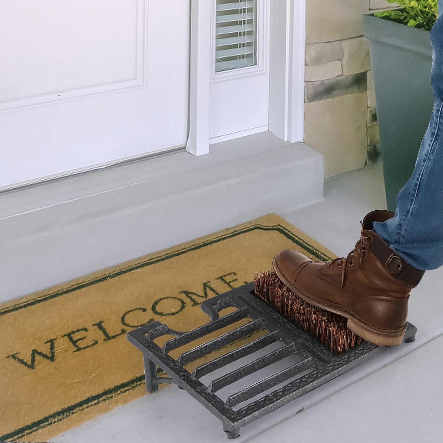 Cepillo Limpiador de Botas MOLIGOU de Hierro Fundido 33cm