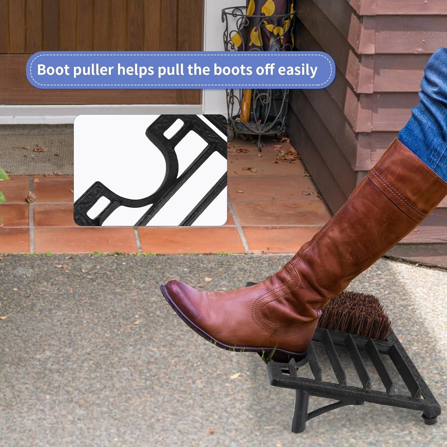 Cepillo Limpiador de Botas MOLIGOU de Hierro Fundido 33cm