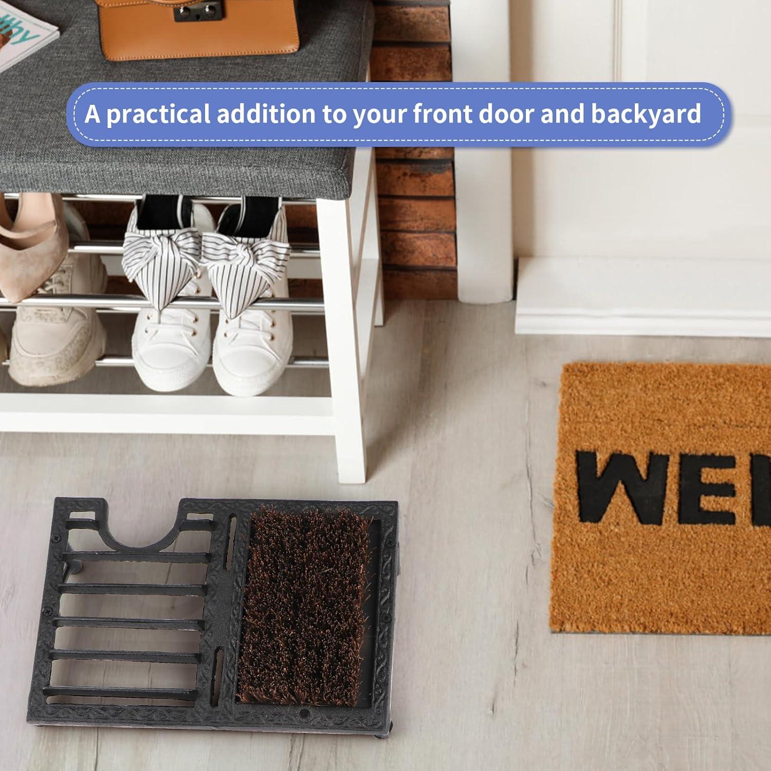 Cepillo Limpiador de Botas MOLIGOU de Hierro Fundido 33cm