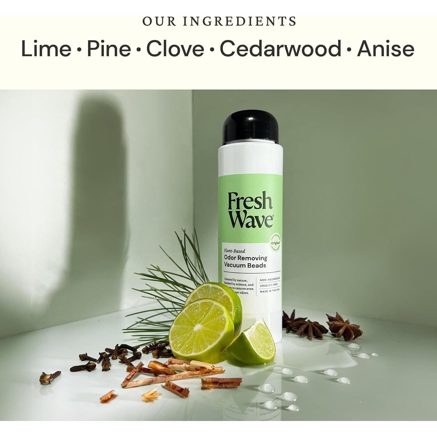 Perlas Desodorantes para Aspiradora Fresh Wave 149.69 g - Eliminador de Olores Naturales