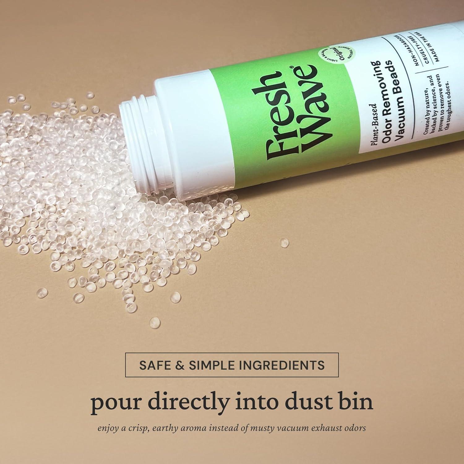 Perlas Desodorantes para Aspiradora Fresh Wave 149.69 g - Eliminador de Olores Naturales