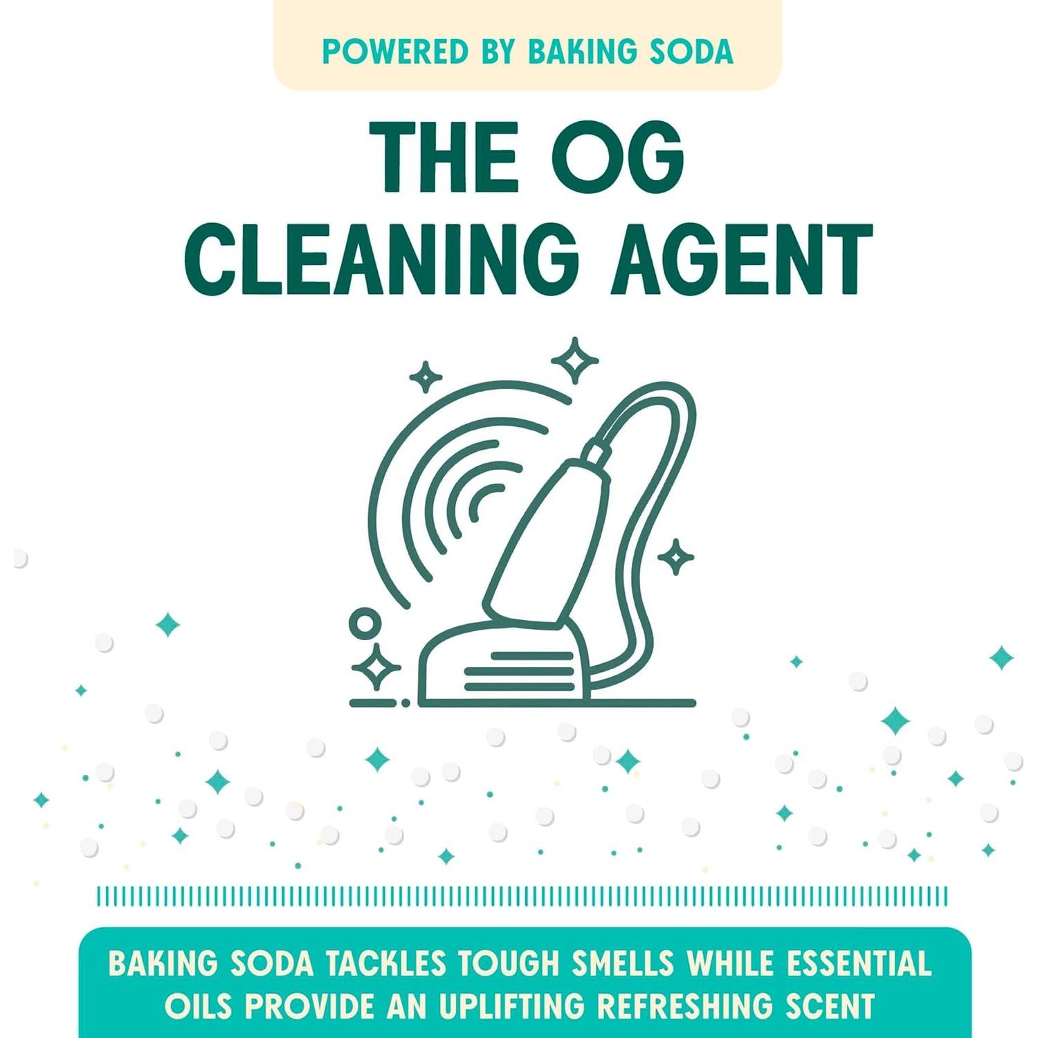 Desodorante Natural para Alfombras Tía Fannie 16 Oz Limón