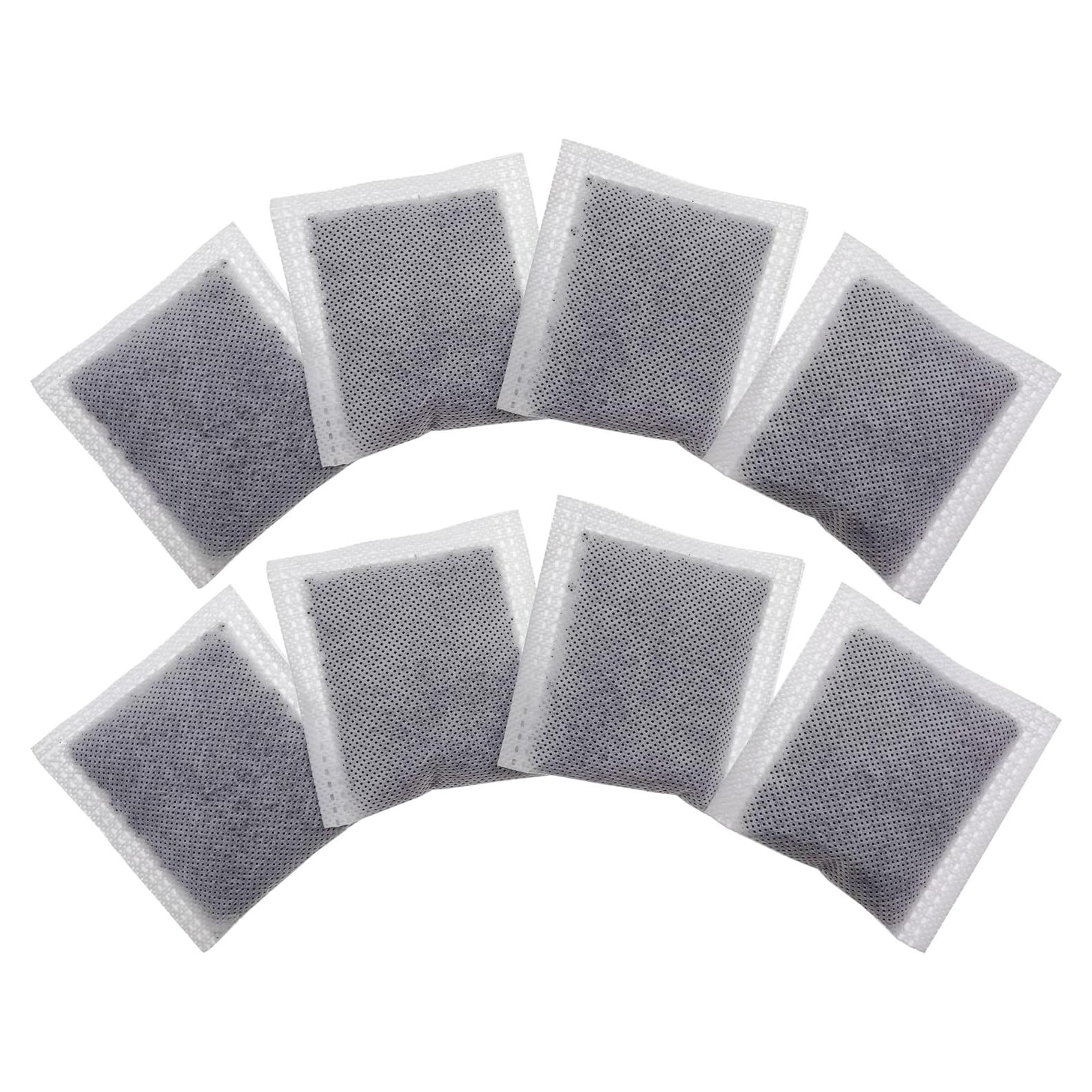 Paquete de 8 Filtros de Carbón Activado ShuRex 7.6 cm